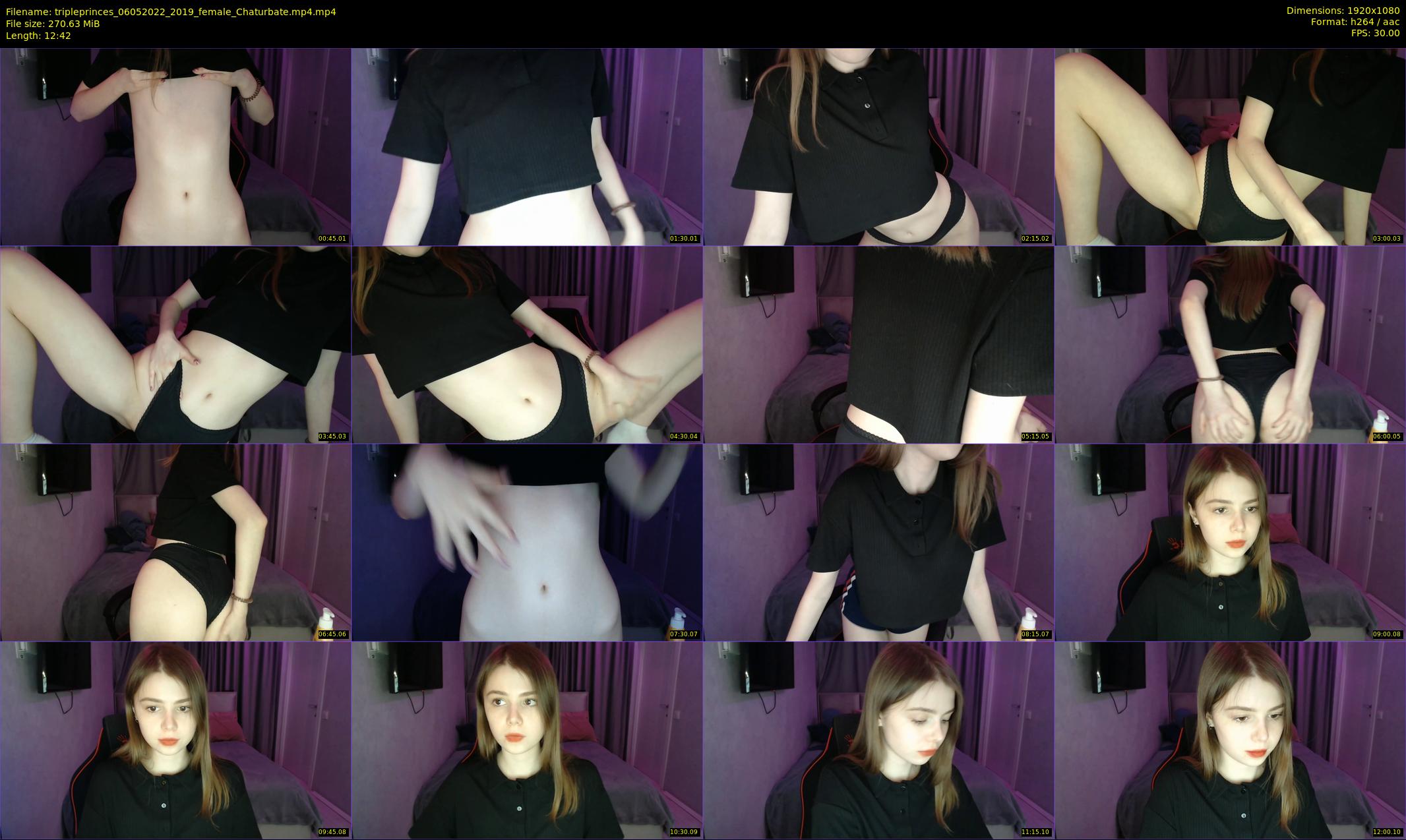 tripleprinces — 13 minute Chaturbate female cam show recording, 1080p, May 6, 2022