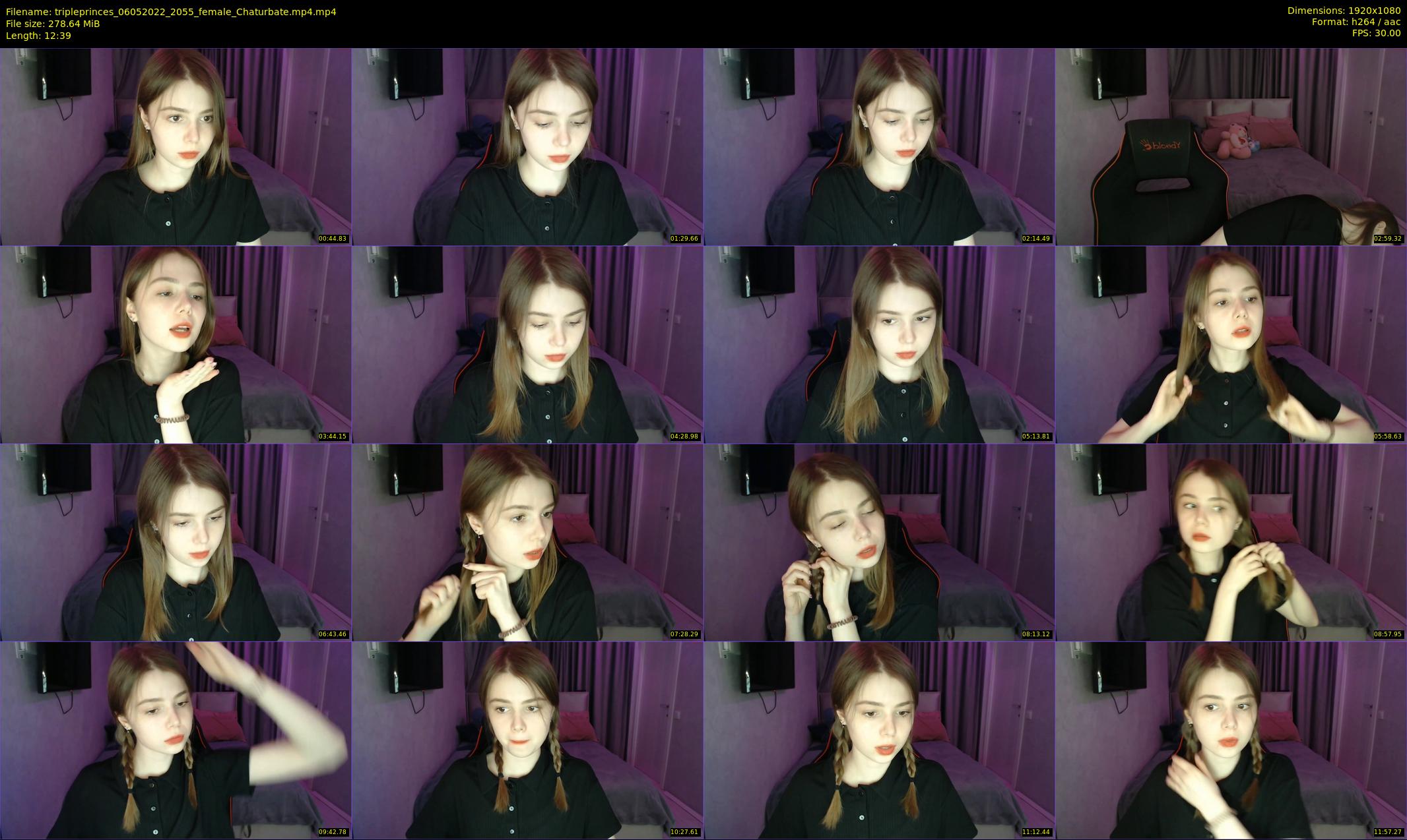 tripleprinces — 13 minute Chaturbate female cam show recording, 1080p, May 6, 2022