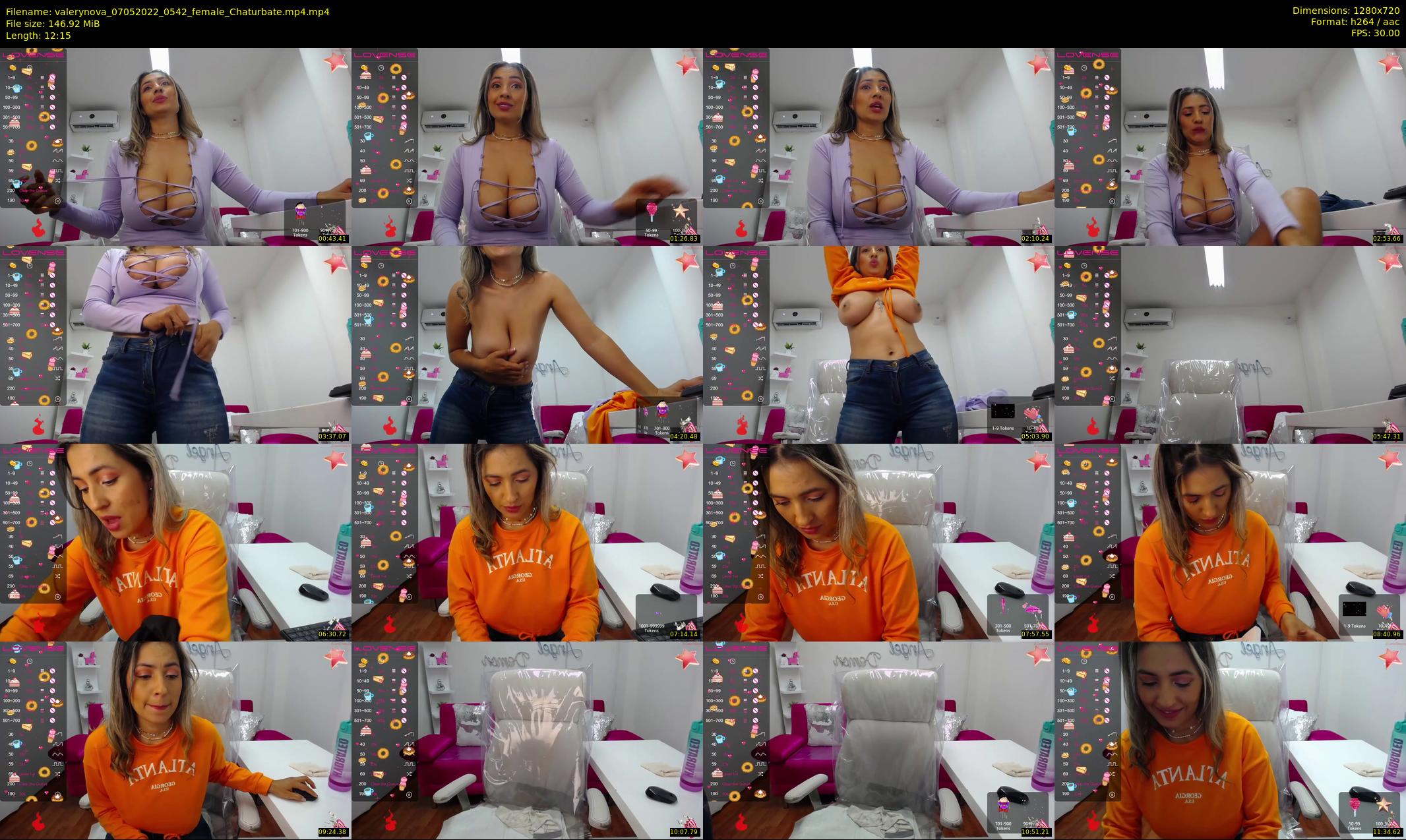 valerynova — 13 minute Chaturbate female cam show recording, 720p, May 7, 2022