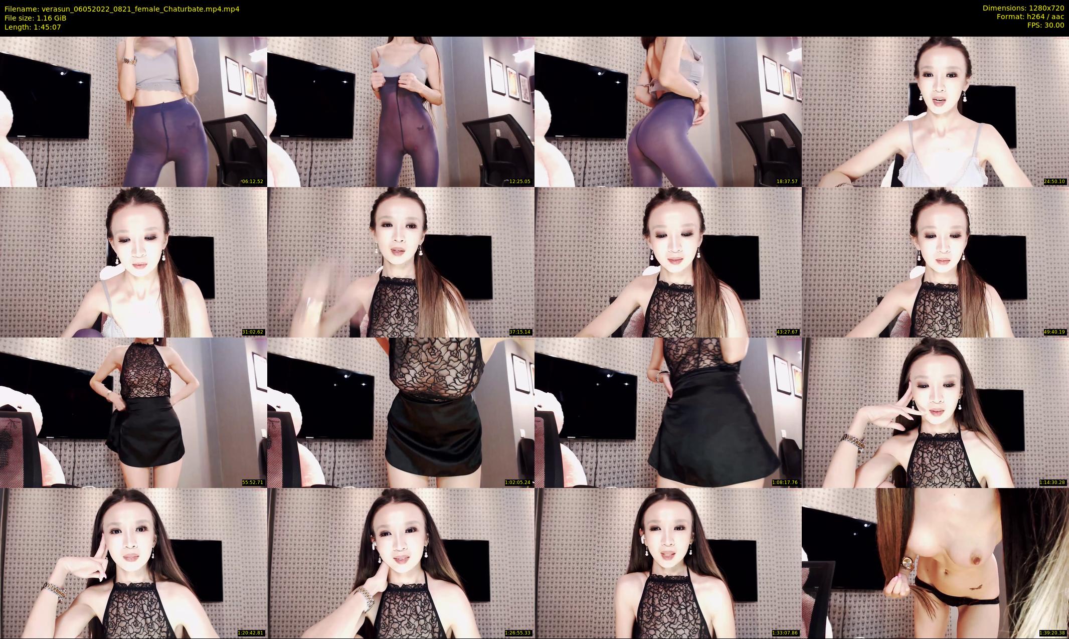 verasun — 106 minute Chaturbate female cam show recording, 720p, May 6, 2022