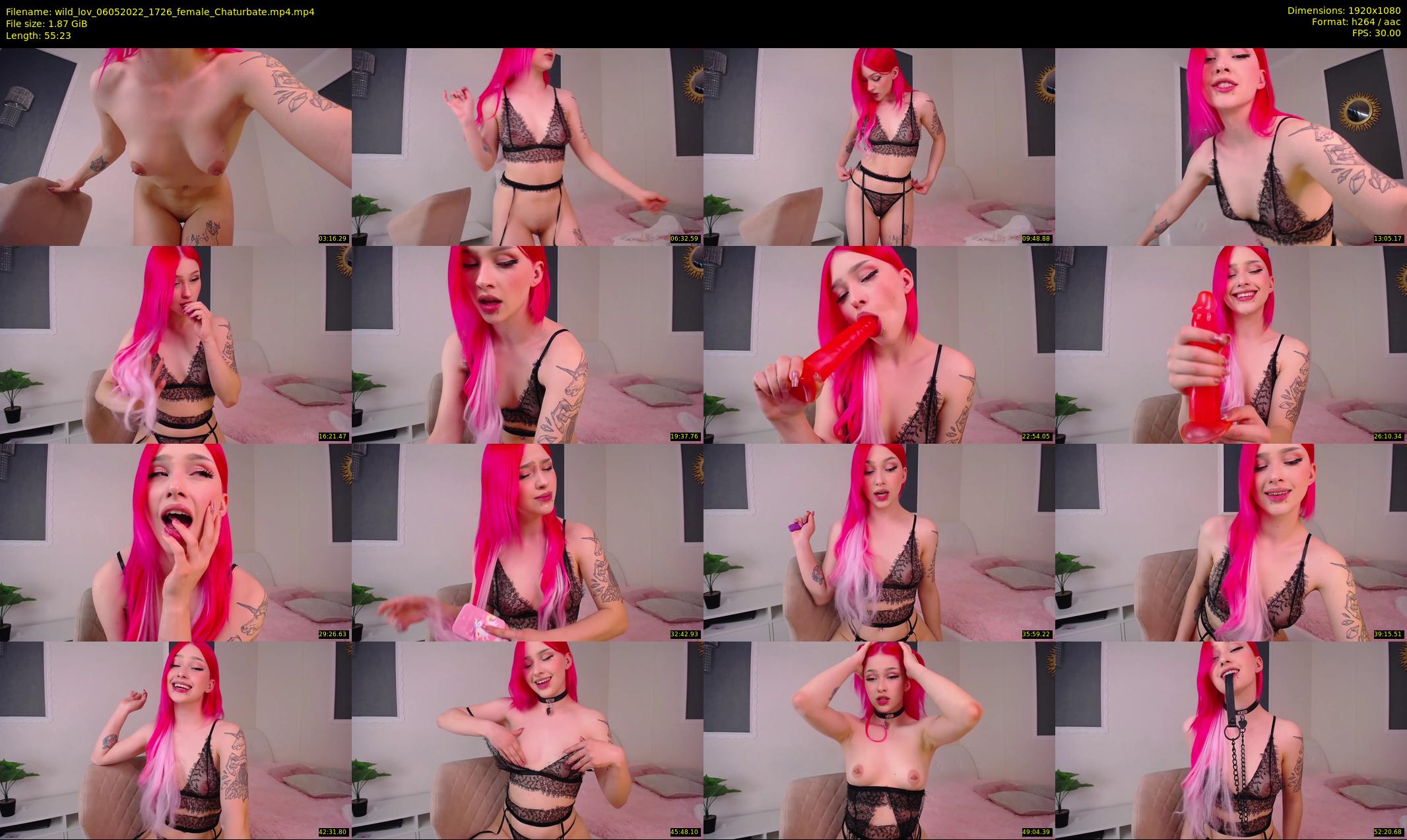 wild_lov — 56 minute Chaturbate female cam show recording, 1080p, May 6, 2022