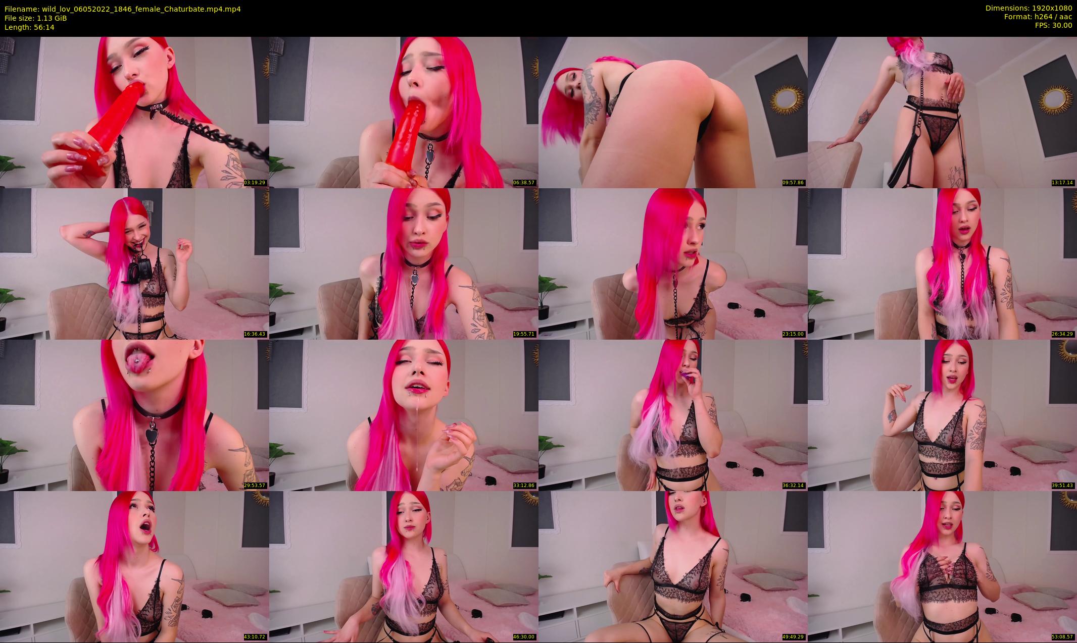 wild_lov — 57 minute Chaturbate female cam show recording, 1080p, May 6, 2022