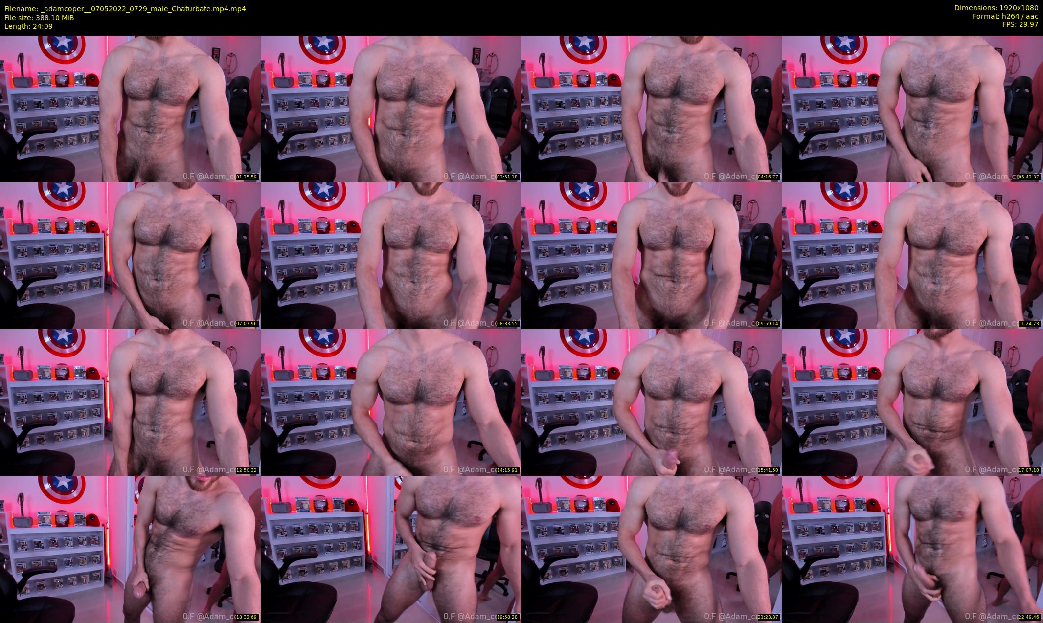 _adamcoper_ — 25 minute Chaturbate male cam show recording, 1080p, May 7, 2022