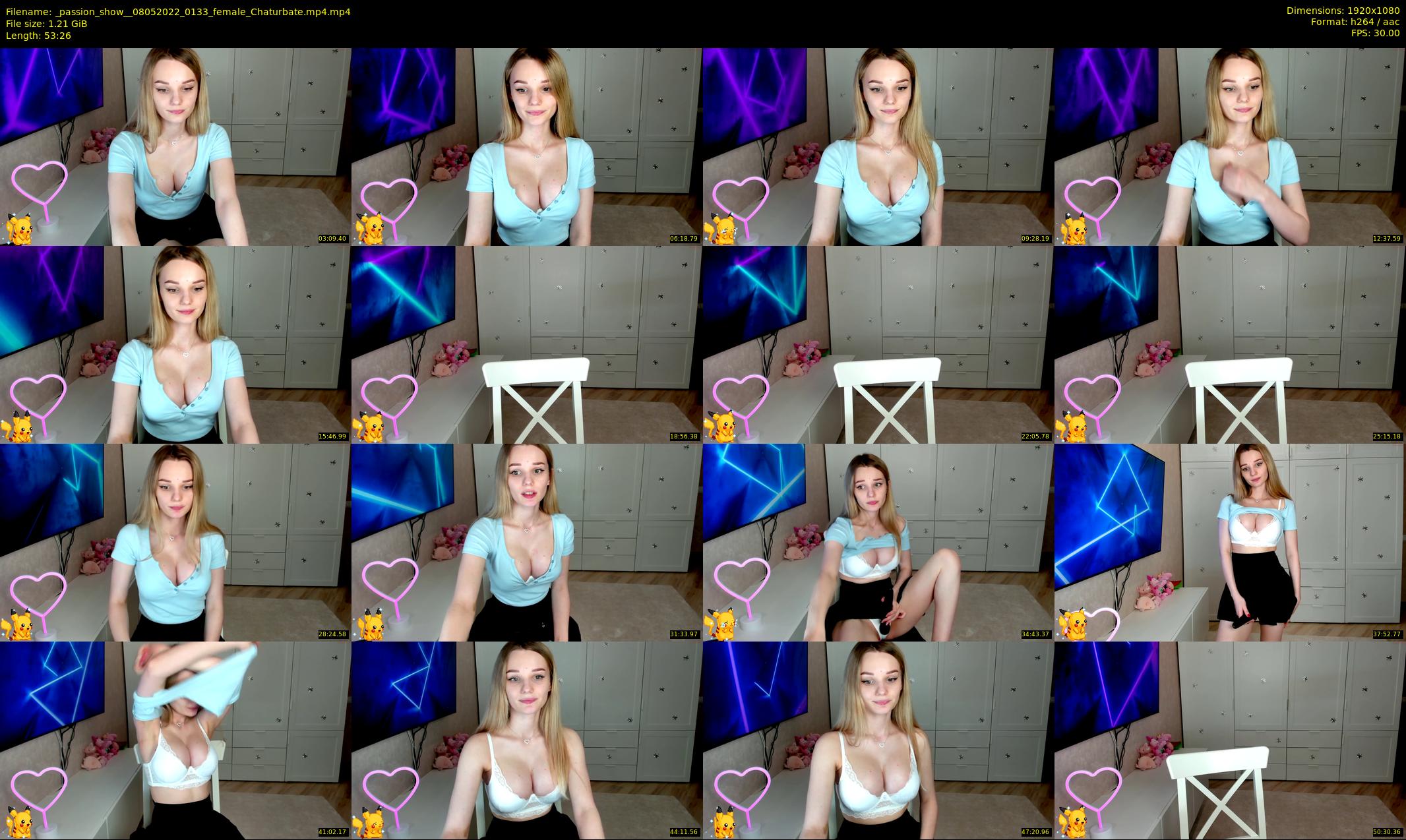 _passion_show_ — 54 minute Chaturbate couple cam show recording, 1080p, May 8, 2022