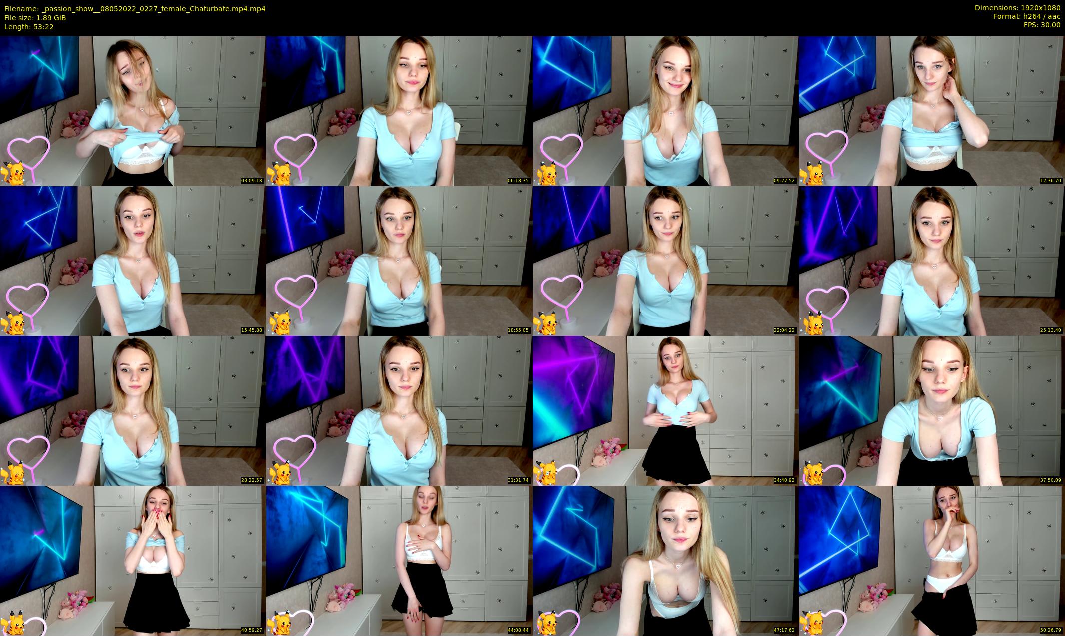 _passion_show_ — 54 minute Chaturbate couple cam show recording, 1080p, May 8, 2022