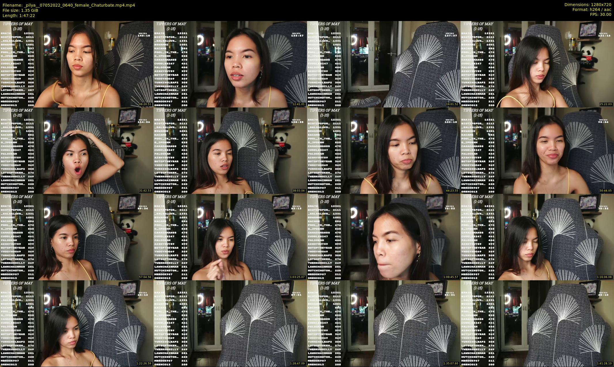 _pilya_ — 108 minute Chaturbate female cam show recording, 720p, May 7, 2022