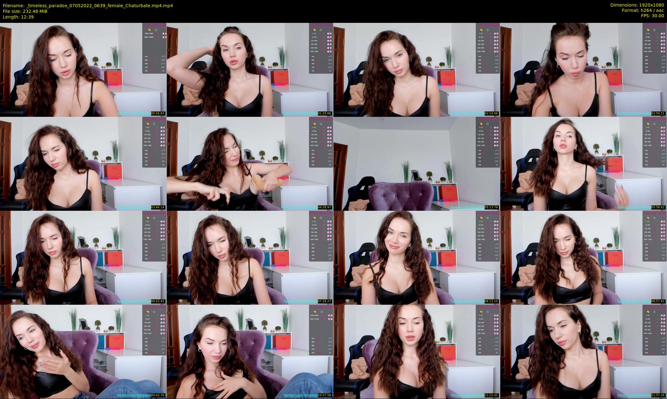 _timeless_paradox — 13 minute Chaturbate female cam show recording, 1080p, May 7, 2022