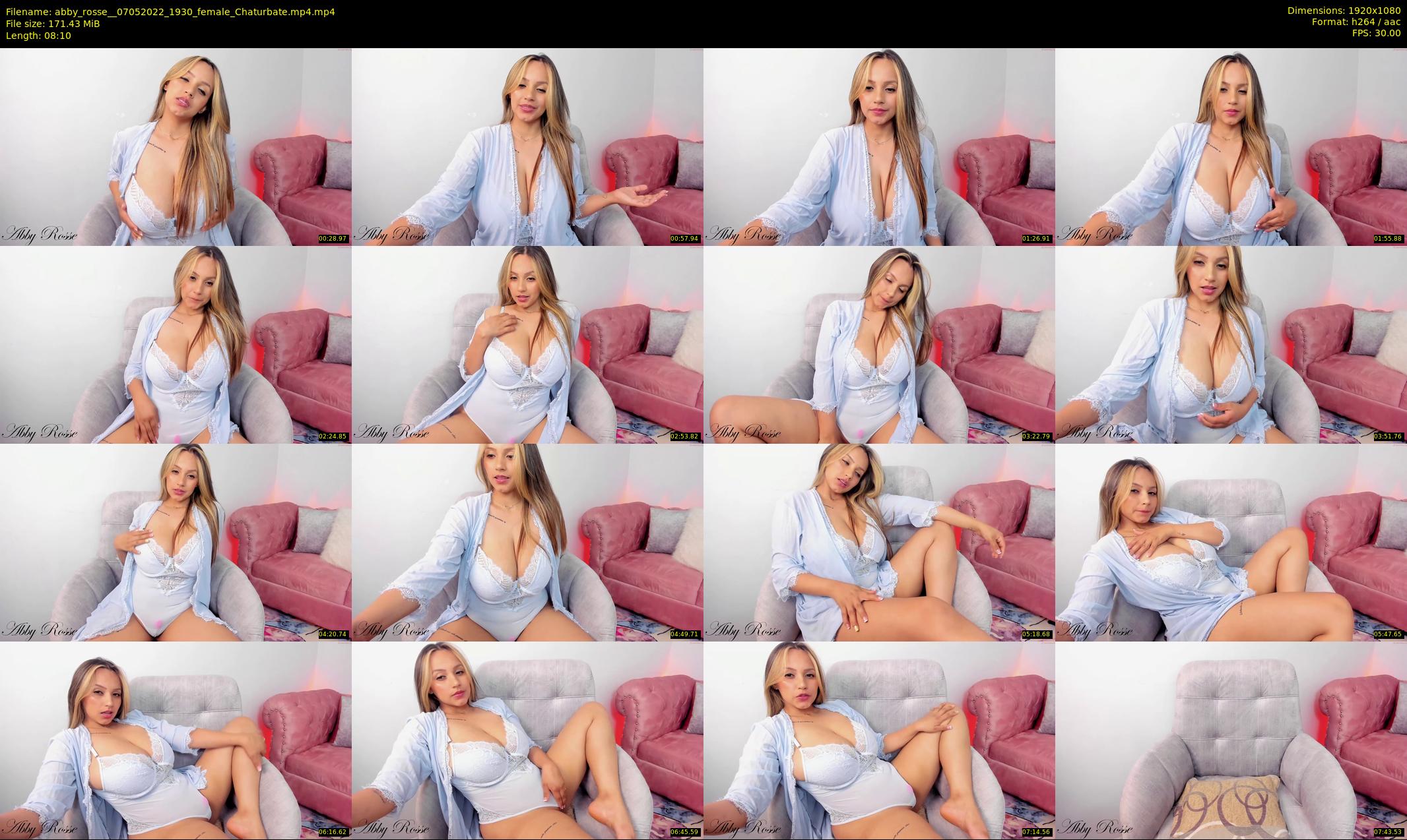 abby_rosse_ — 9 minute Chaturbate female cam show recording, 1080p, May 7, 2022