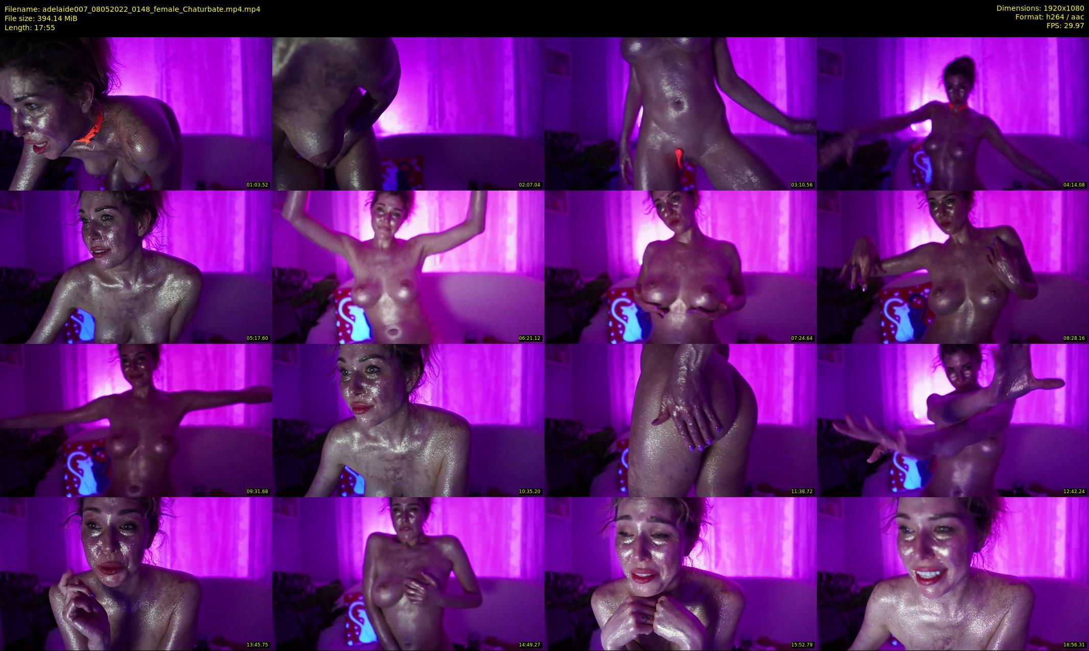 adelaide007 — 18 minute Chaturbate female cam show recording, 1080p, May 8, 2022