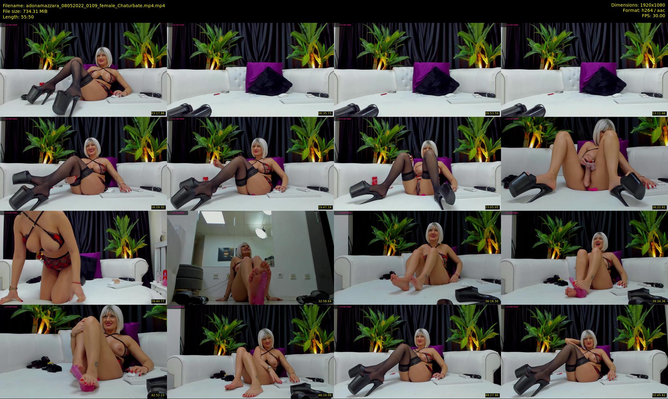 adonamazzara — 56 minute Chaturbate female cam show recording, 1080p, May 8, 2022