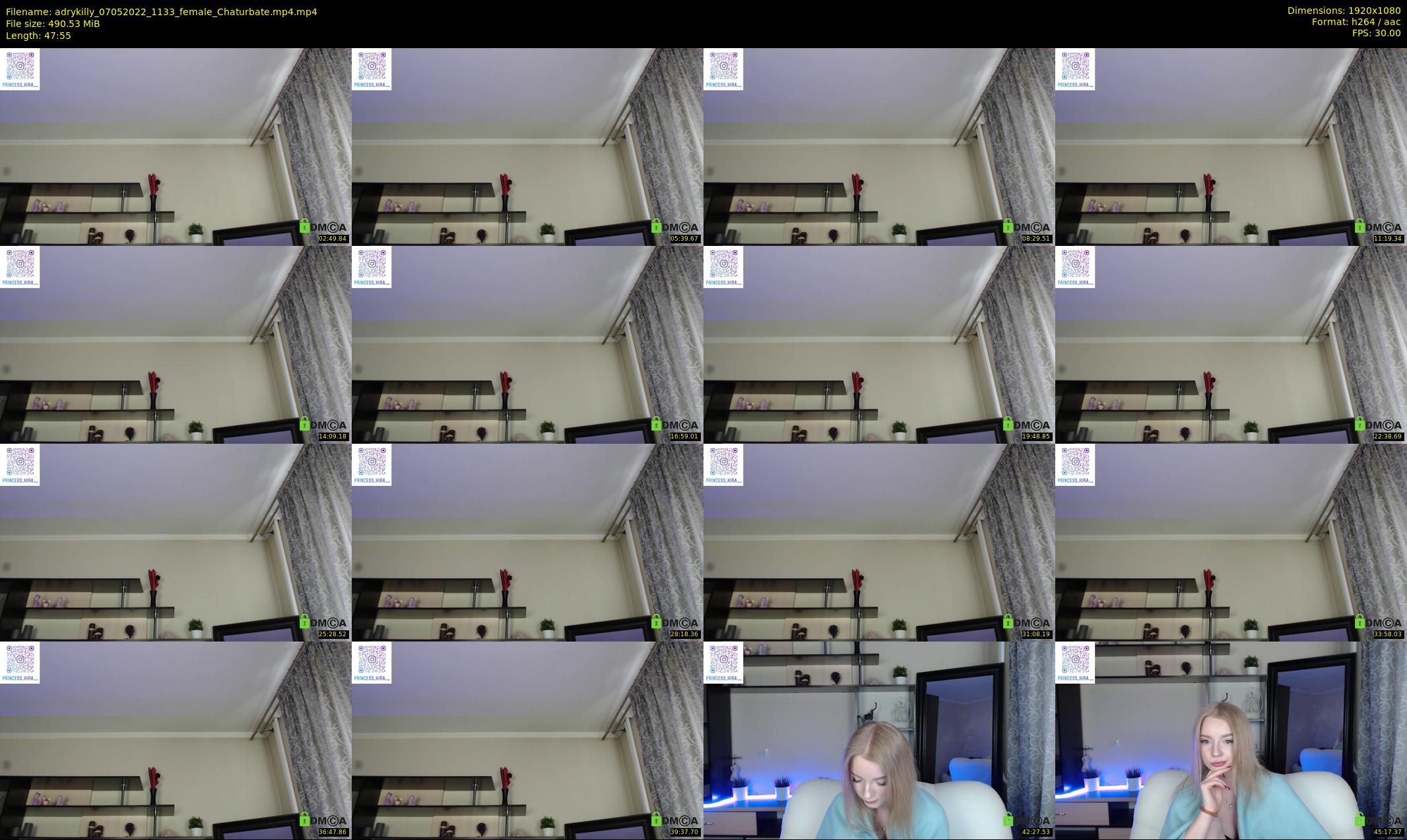 adrykilly — 48 minute Chaturbate female cam show recording, 1080p, May 7, 2022