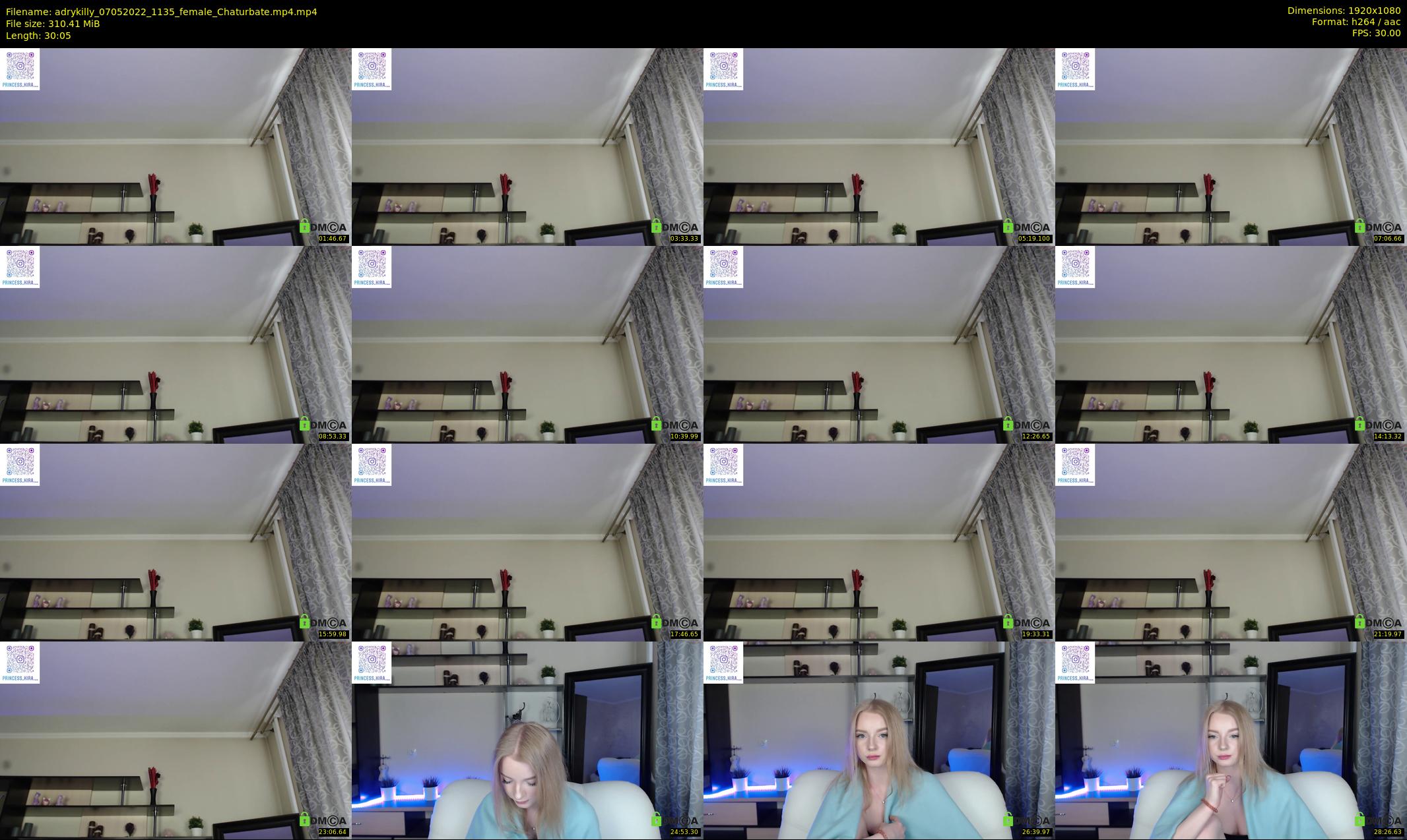 adrykilly — 31 minute Chaturbate female cam show recording, 1080p, May 7, 2022
