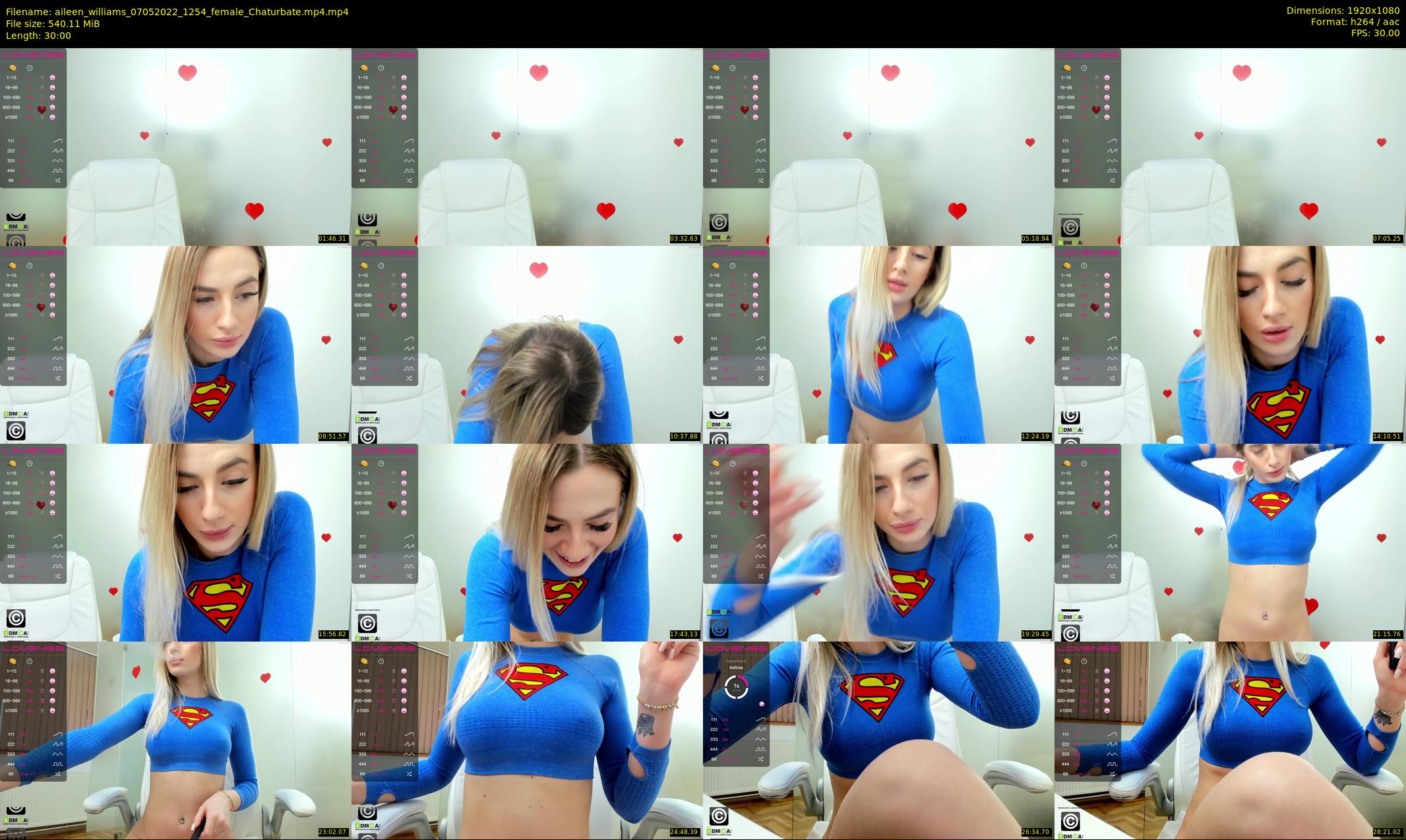 aileen_williams — 30 minute Chaturbate female cam show recording, 1080p, May 7, 2022