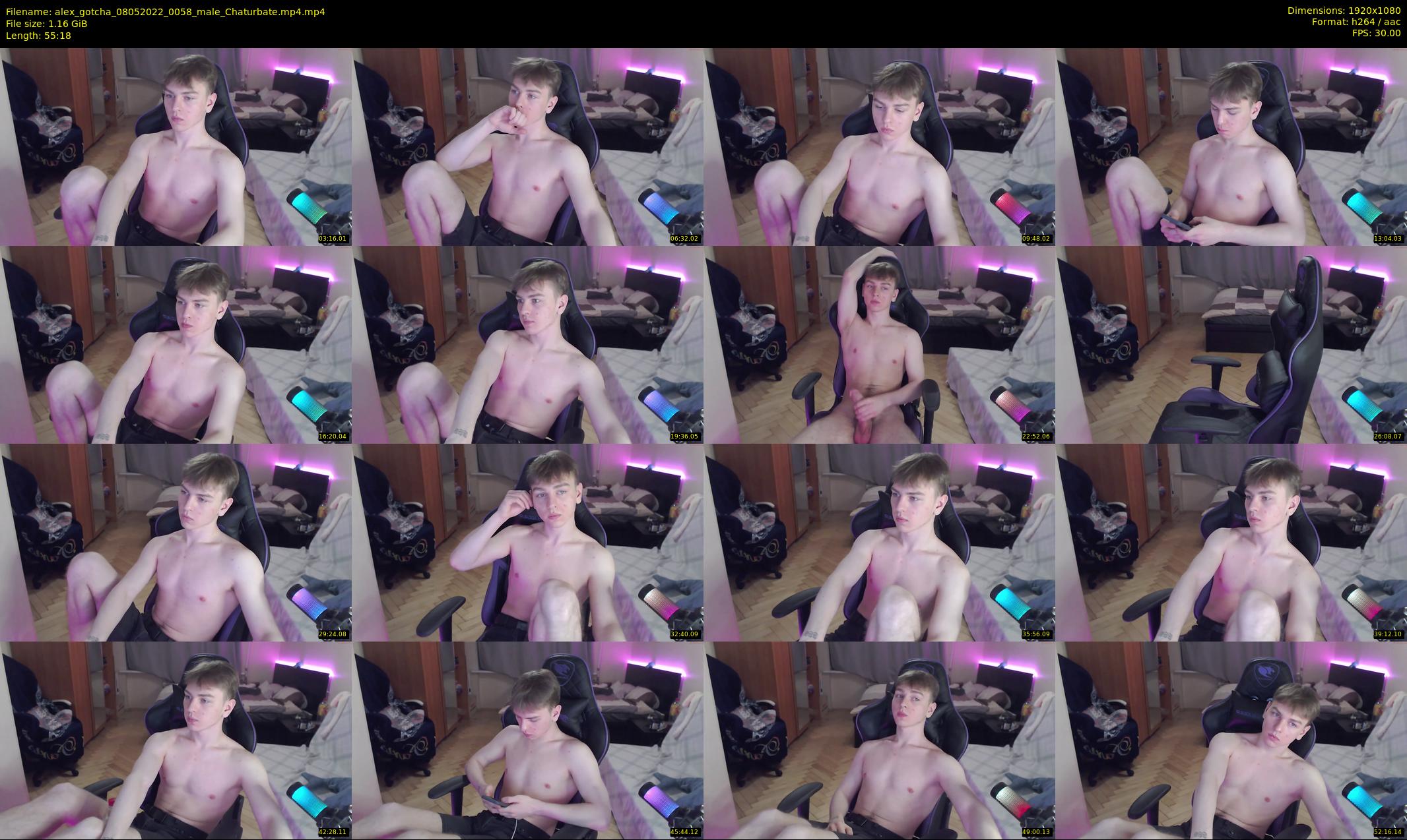 alex_gotcha — 56 minute Chaturbate male cam show recording, 1080p, May 8, 2022