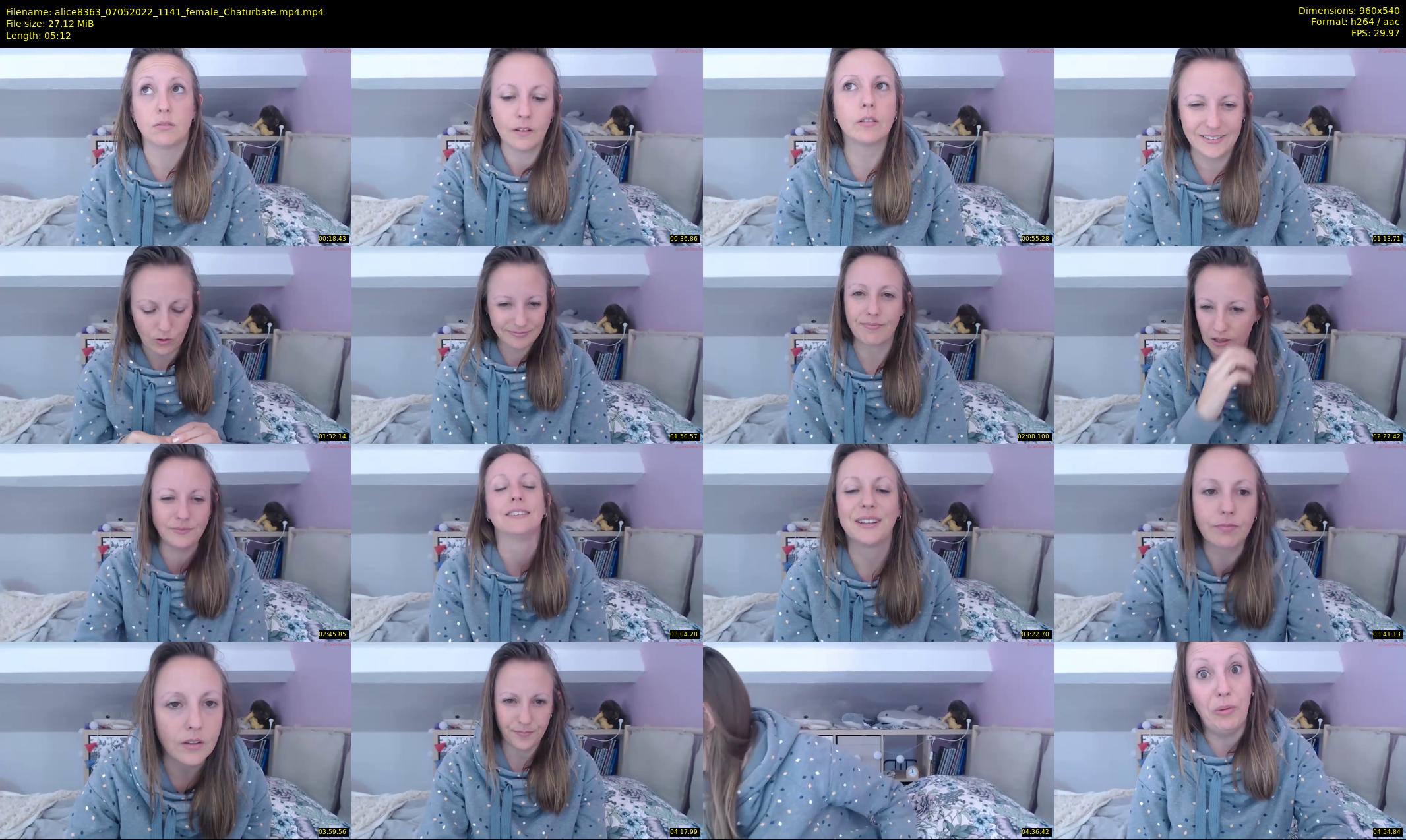 alice8363 — 6 minute Chaturbate female cam show recording, 480p, May 7, 2022
