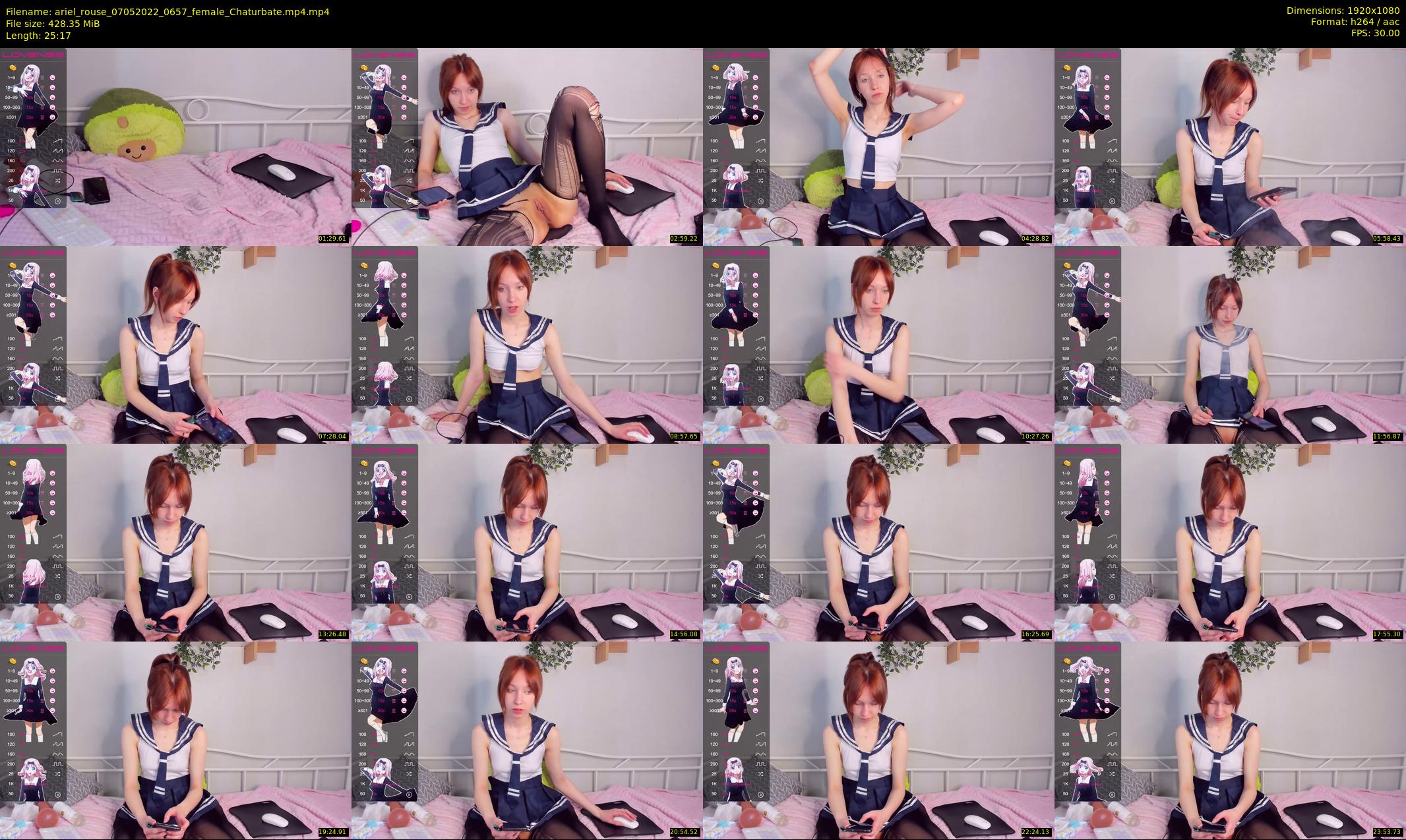 ariel_rouse — 26 minute Chaturbate female cam show recording, 1080p, May 7, 2022