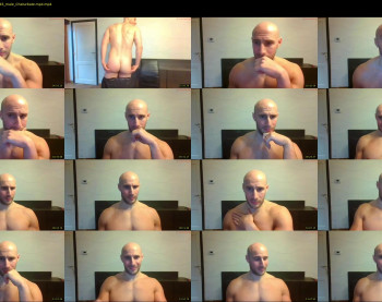baldyboyy — 16 minute Chaturbate male cam show recording, 360p, May 7, 2022