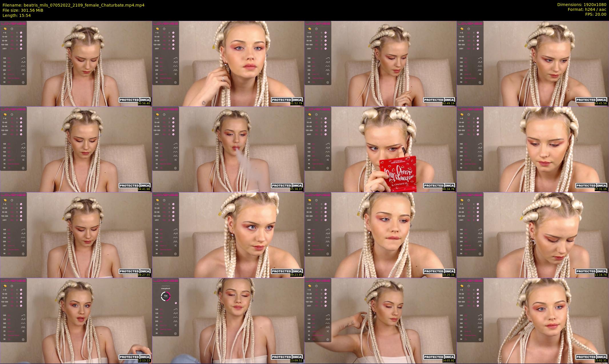beatris_mils — 16 minute Chaturbate female cam show recording, 1080p, May 7, 2022