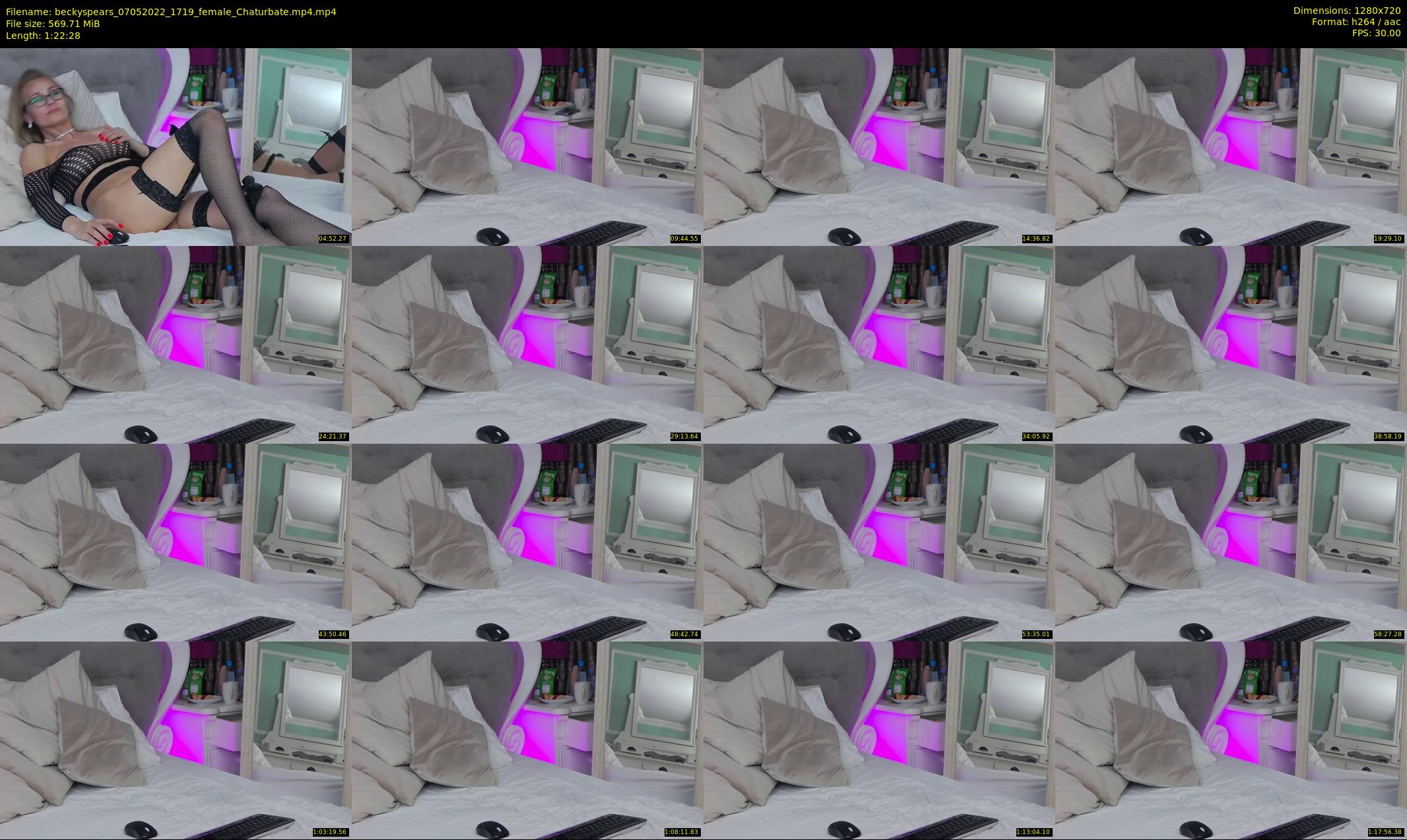 beckyspears — 83 minute Chaturbate female cam show recording, 720p, May 7, 2022