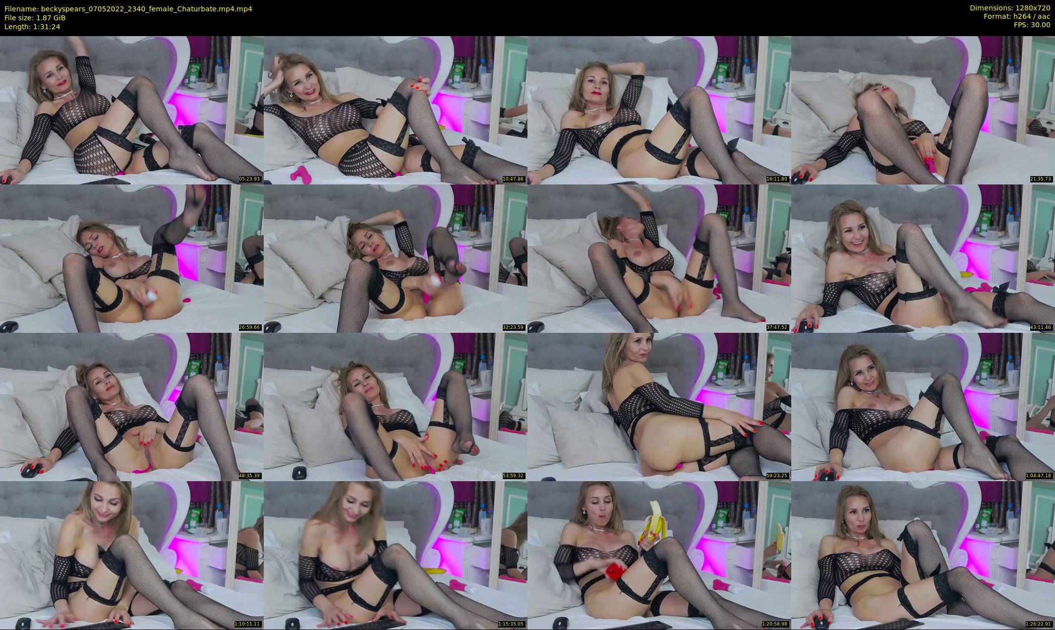 beckyspears — 92 minute Chaturbate female cam show recording, 720p, May 7, 2022