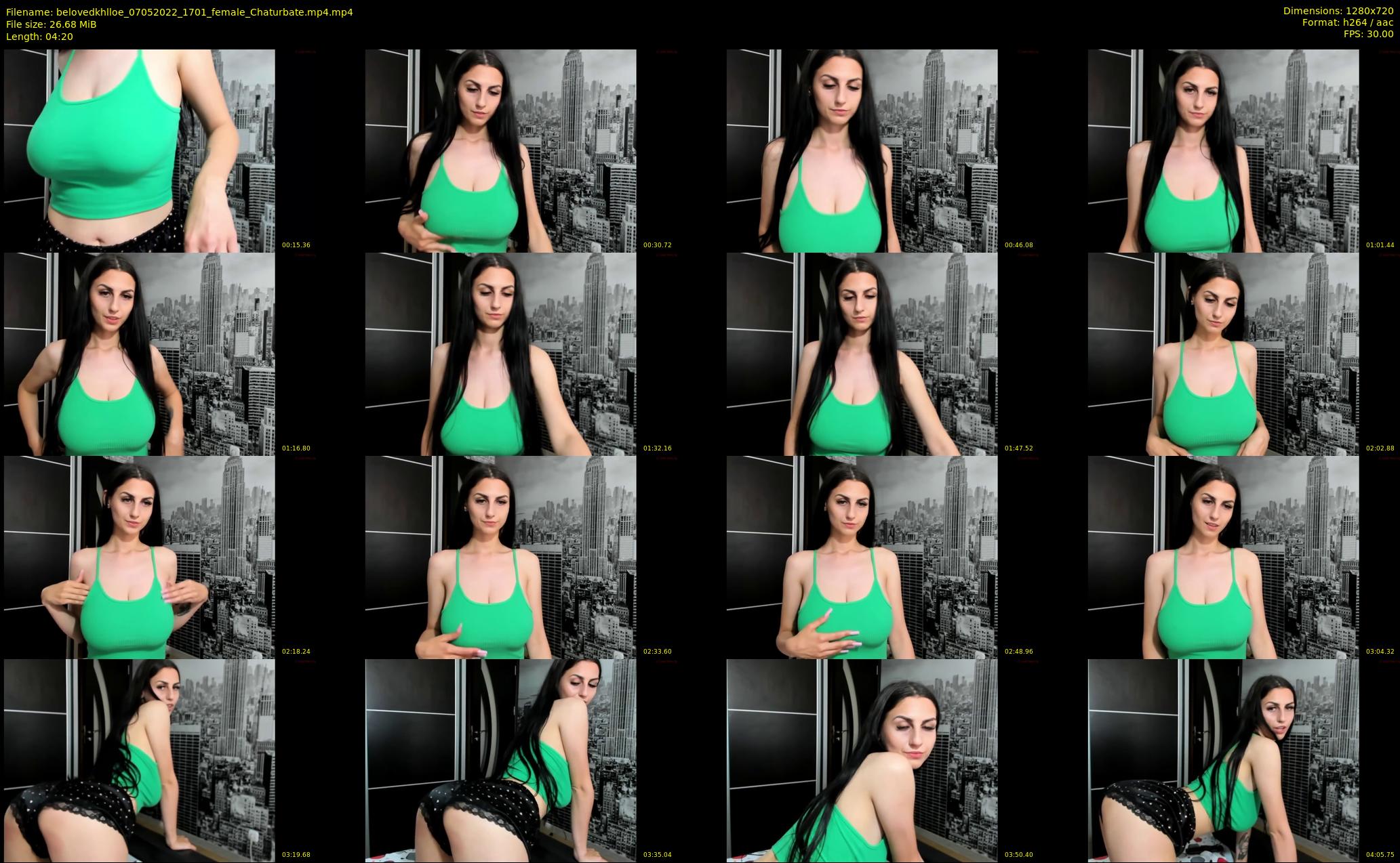 belovedkhlloe — 5 minute Chaturbate female cam show recording, 720p, May 7, 2022