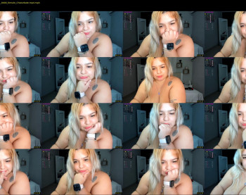 blondyliciousx — 6 minute Chaturbate female cam show recording, 720p, May 8, 2022