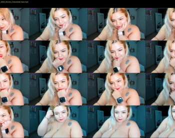 blondyliciousx — 4 minute Chaturbate female cam show recording, 720p, May 8, 2022