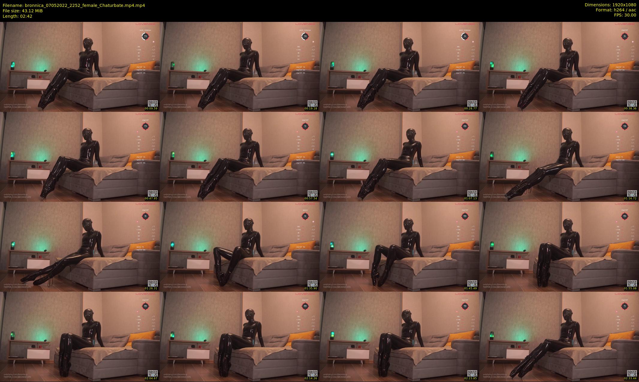 bronnica — 3 minute Chaturbate female cam show recording, 1080p, May 7, 2022