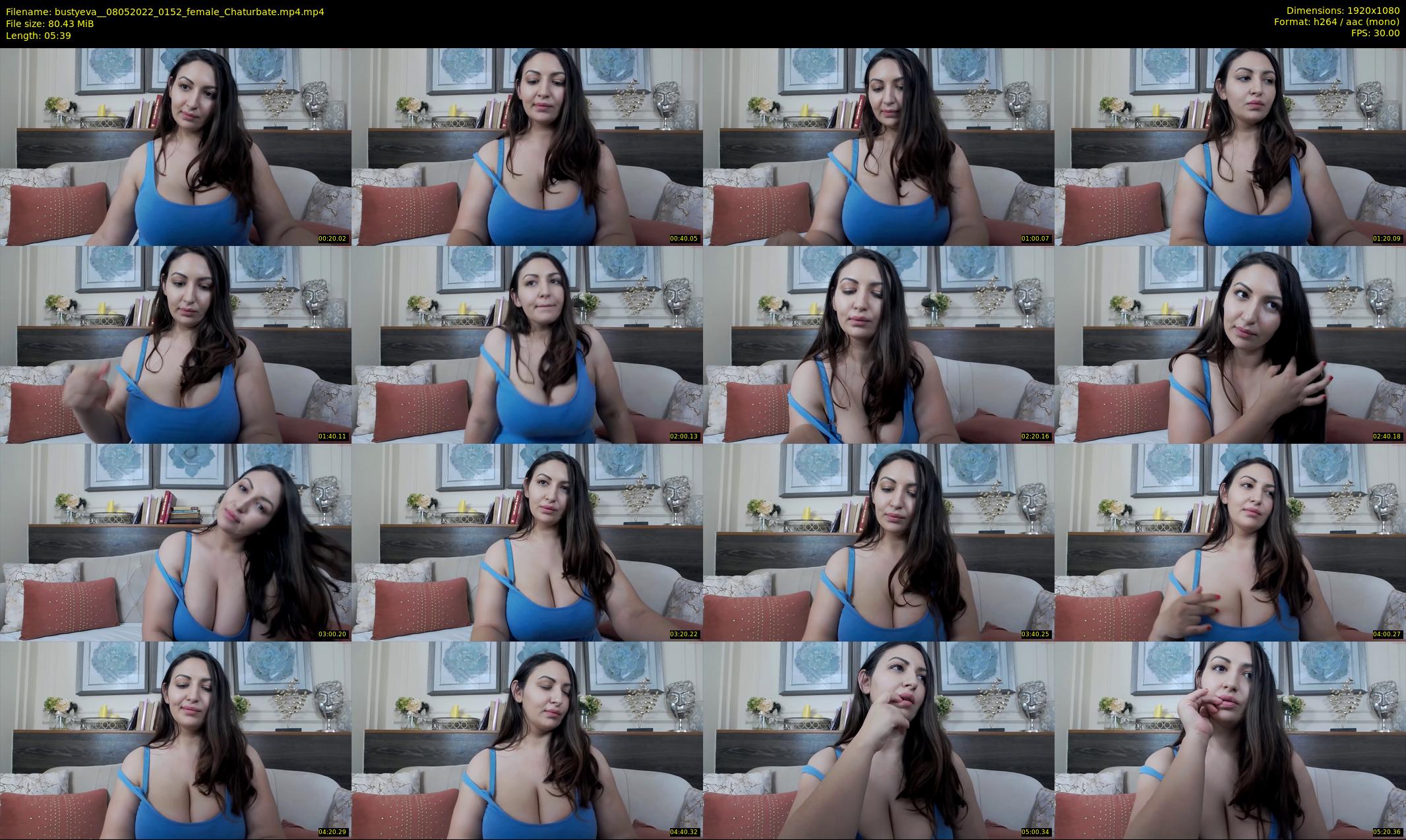 bustyeva_ — 6 minute Chaturbate female cam show recording, 1080p, May 8, 2022