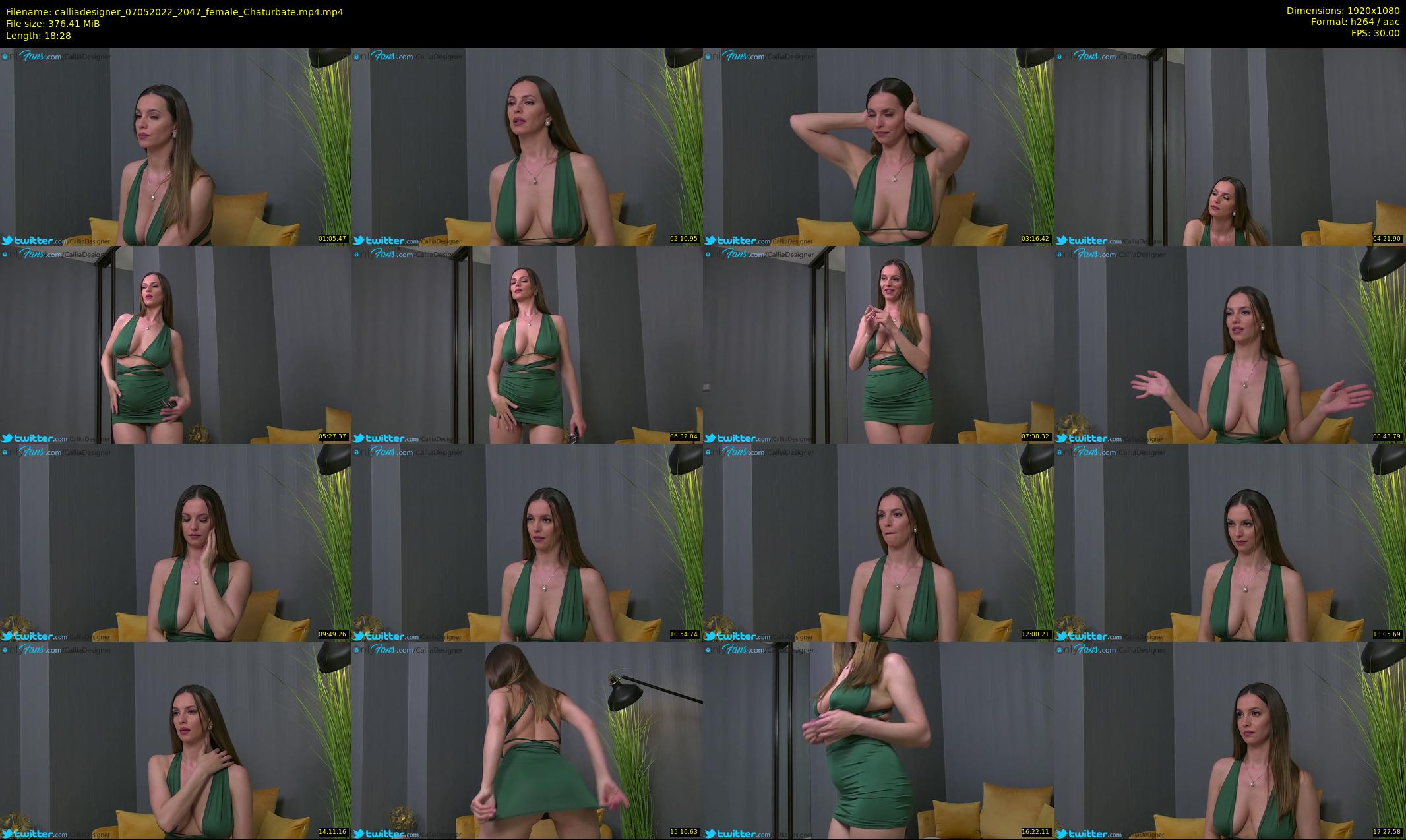 calliadesigner — 19 minute Chaturbate female cam show recording, 1080p, May 7, 2022