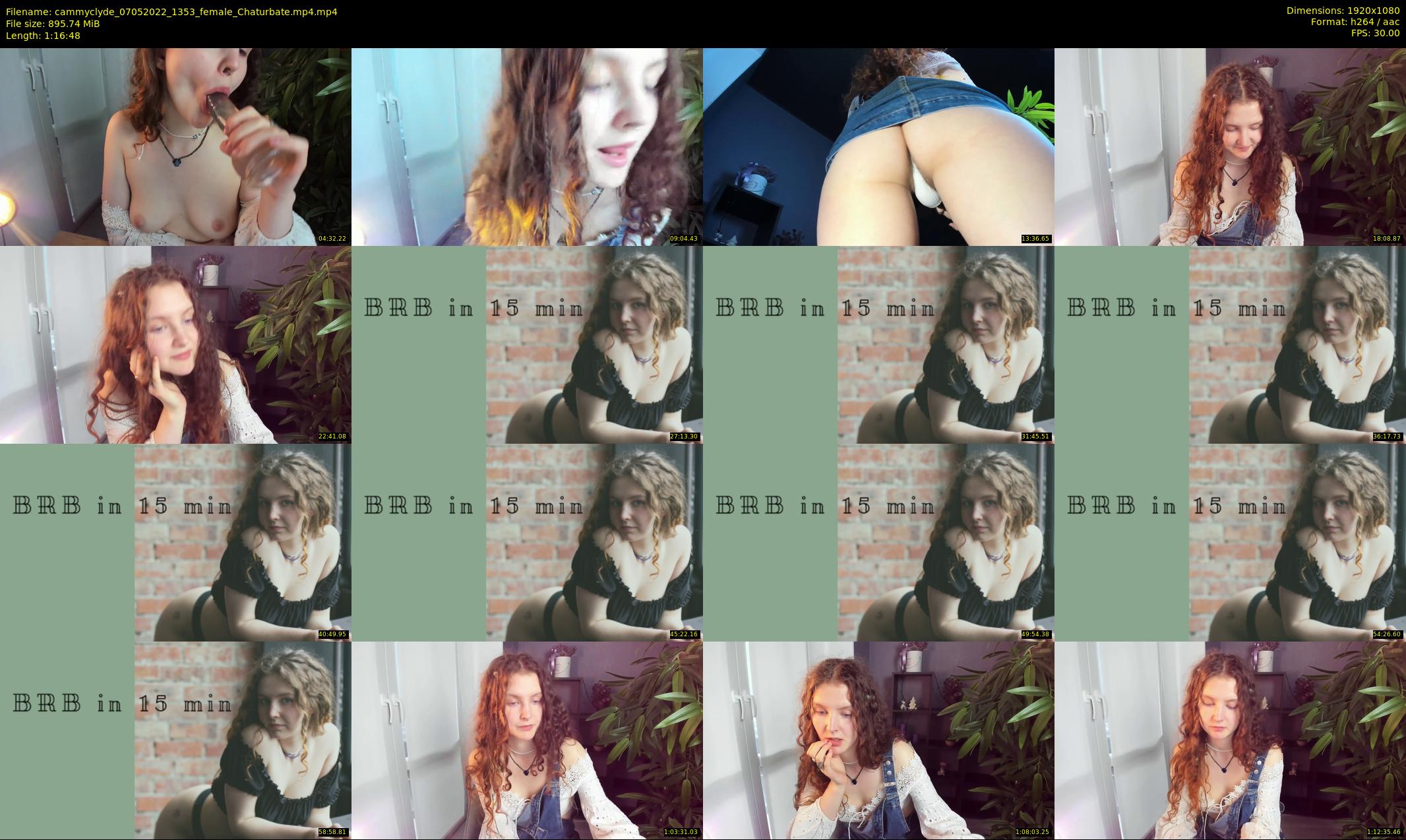 cammyclyde — 77 minute Chaturbate female cam show recording, 1080p, May 7, 2022