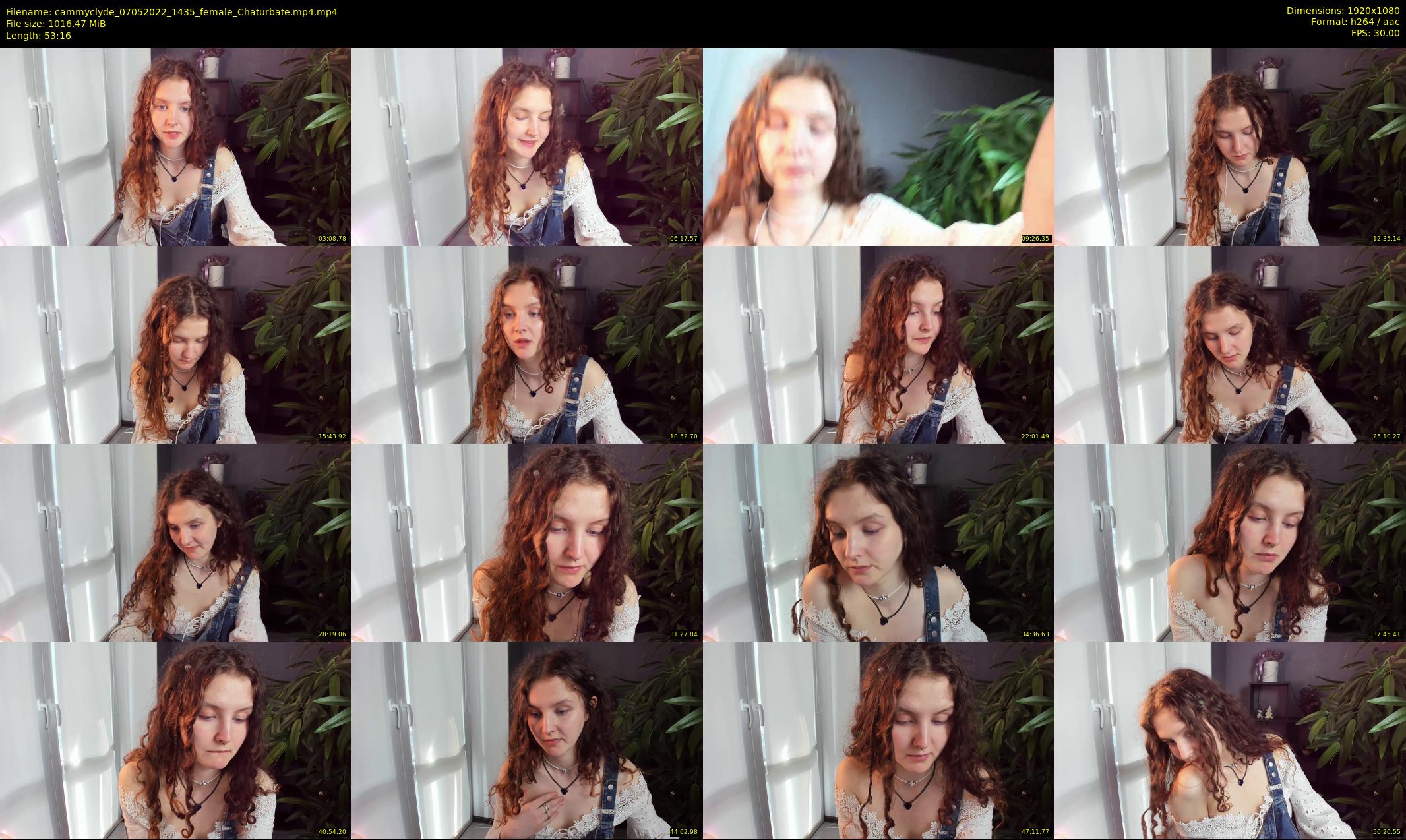 cammyclyde — 54 minute Chaturbate female cam show recording, 1080p, May 7, 2022