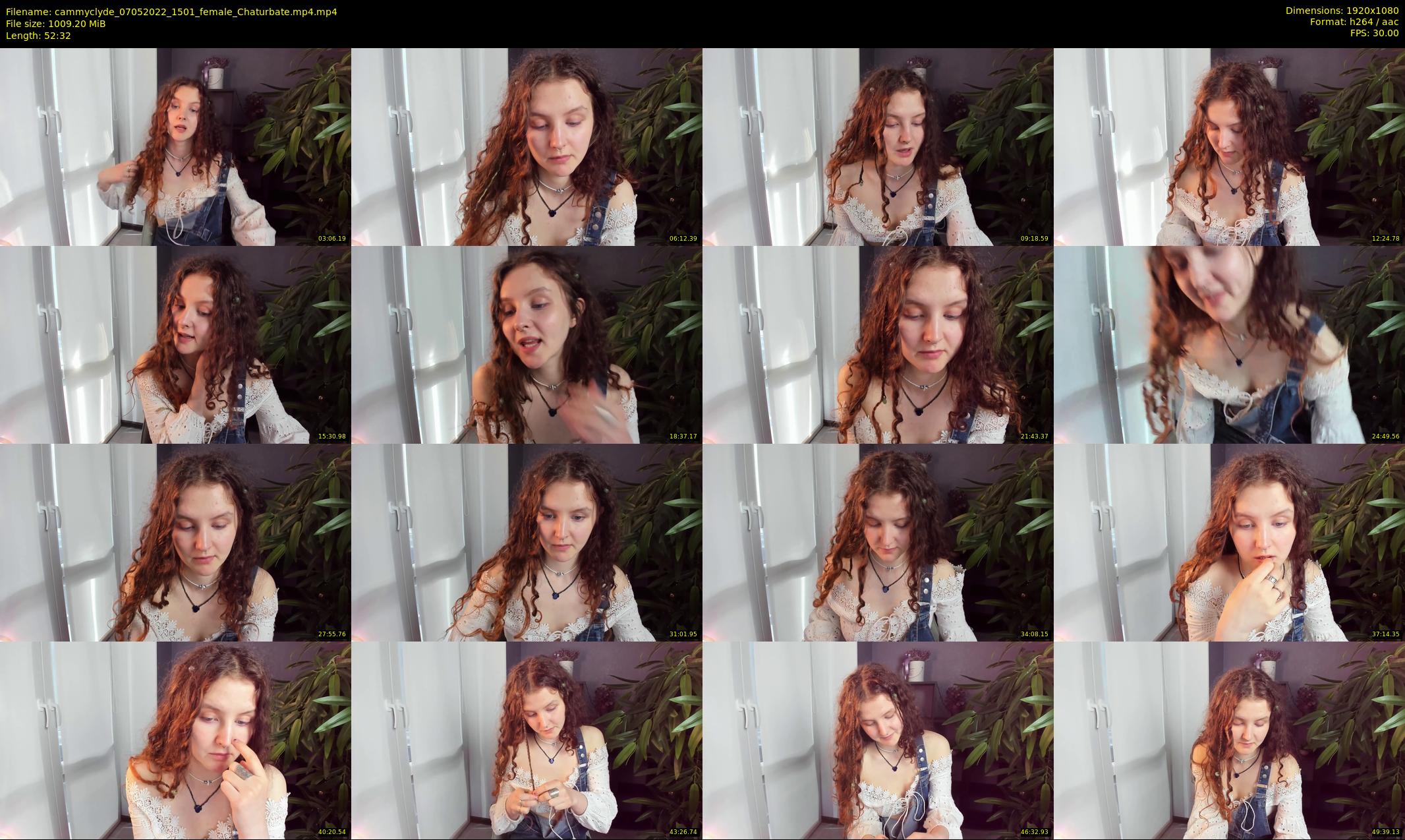 cammyclyde — 53 minute Chaturbate female cam show recording, 1080p, May 7, 2022