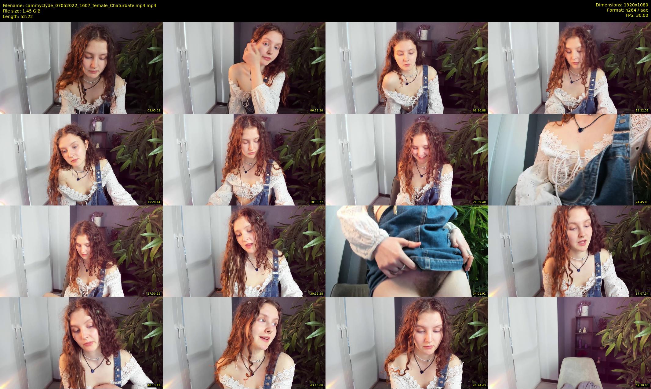 cammyclyde — 53 minute Chaturbate female cam show recording, 1080p, May 7, 2022