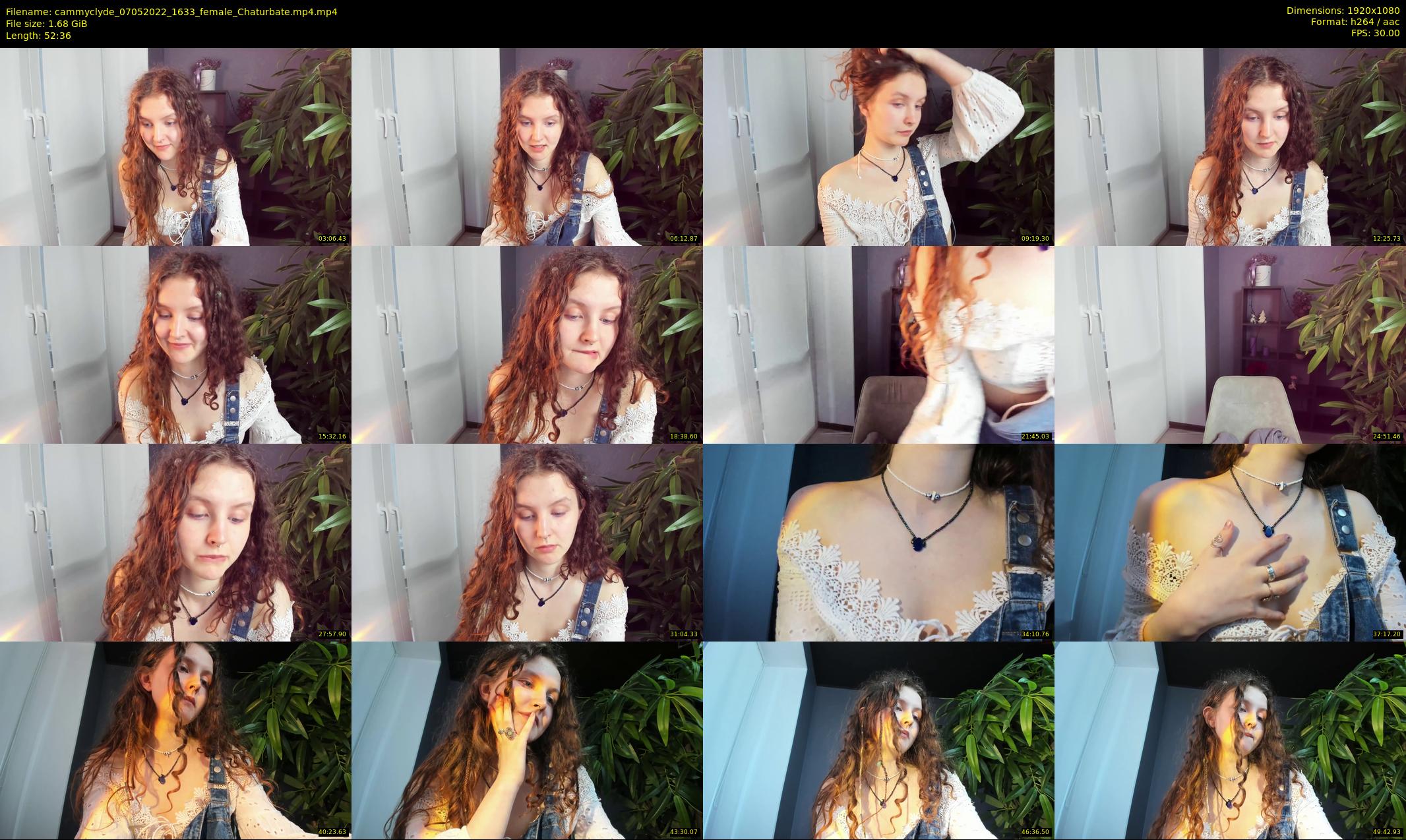 cammyclyde — 53 minute Chaturbate female cam show recording, 1080p, May 7, 2022