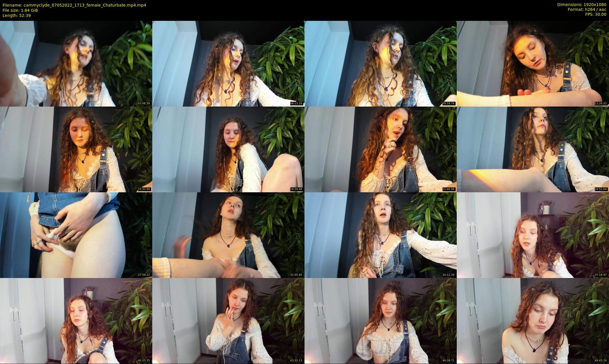 cammyclyde — 53 minute Chaturbate female cam show recording, 1080p, May 7, 2022