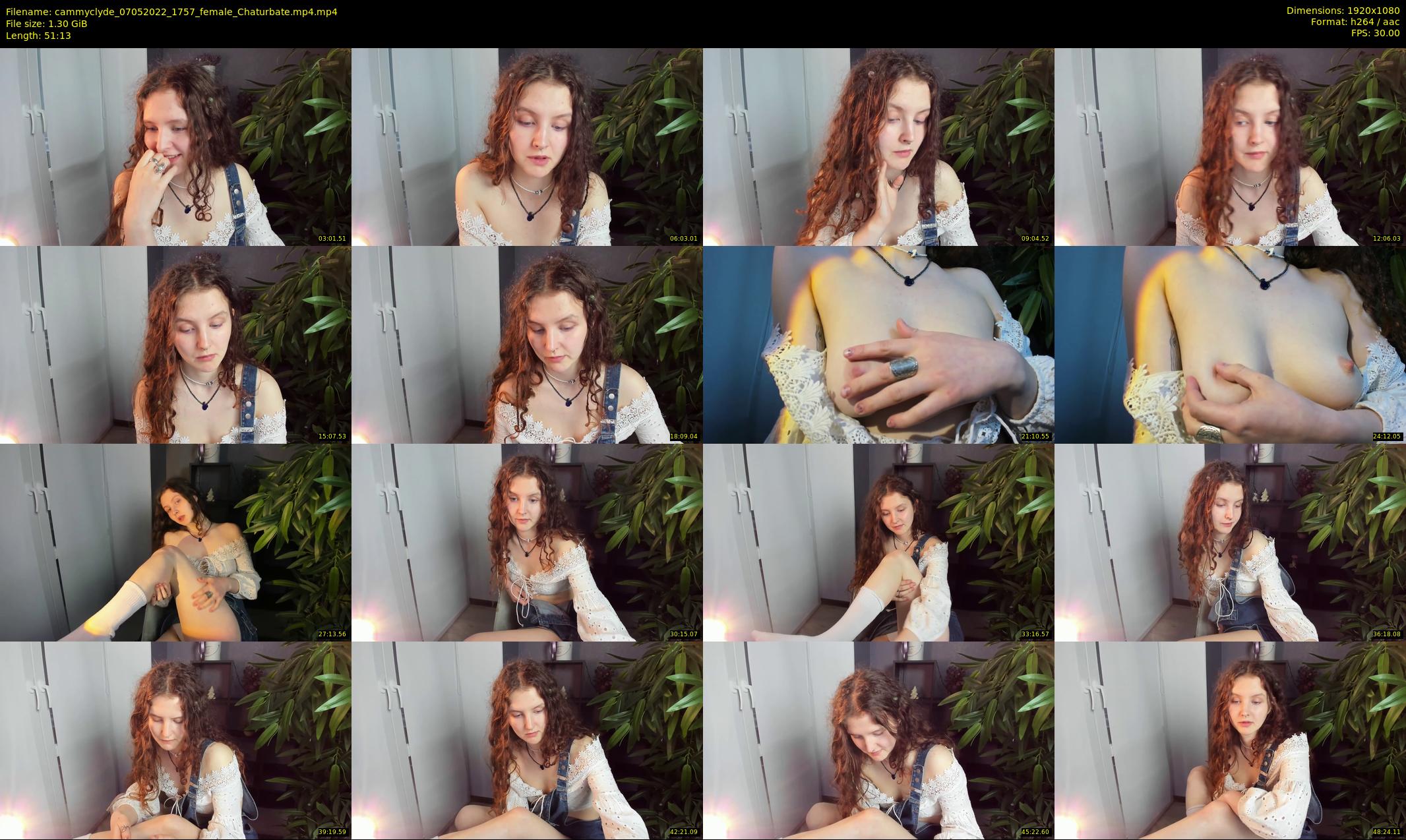 cammyclyde — 52 minute Chaturbate female cam show recording, 1080p, May 7, 2022