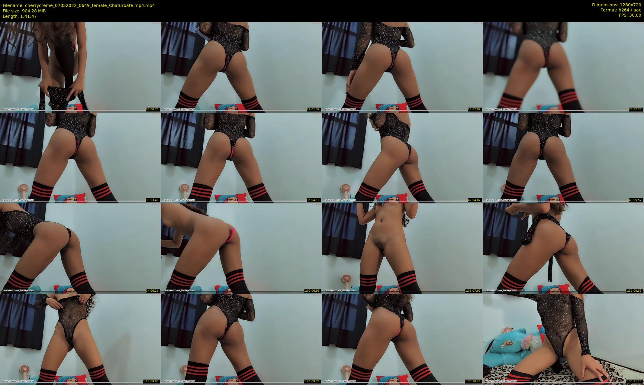 cherrycreme — 102 minute Chaturbate female cam show recording, 720p, May 7, 2022