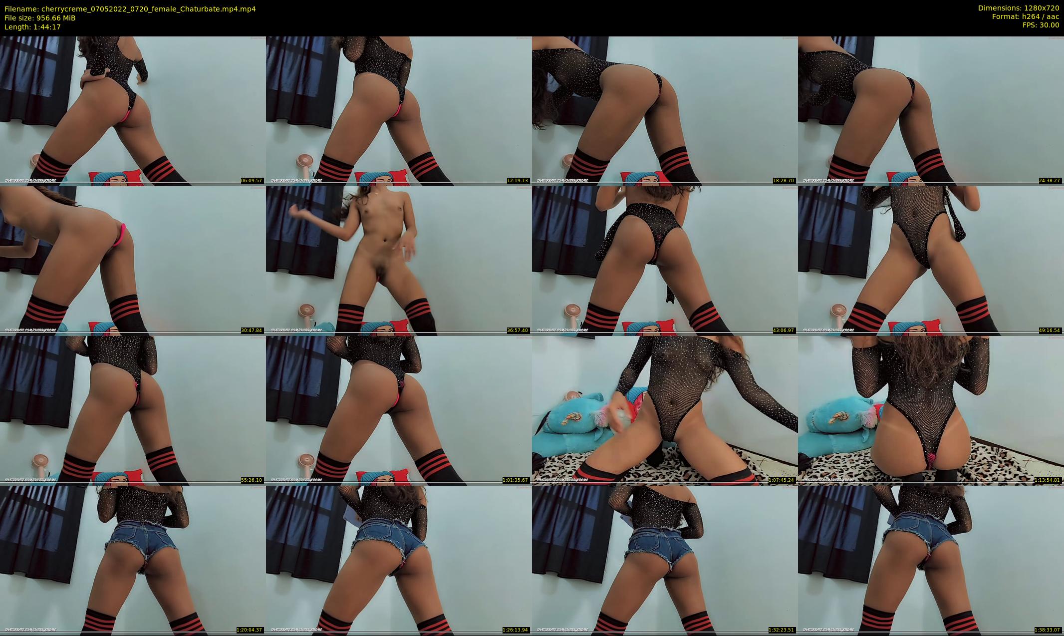 cherrycreme — 105 minute Chaturbate female cam show recording, 720p, May 7, 2022