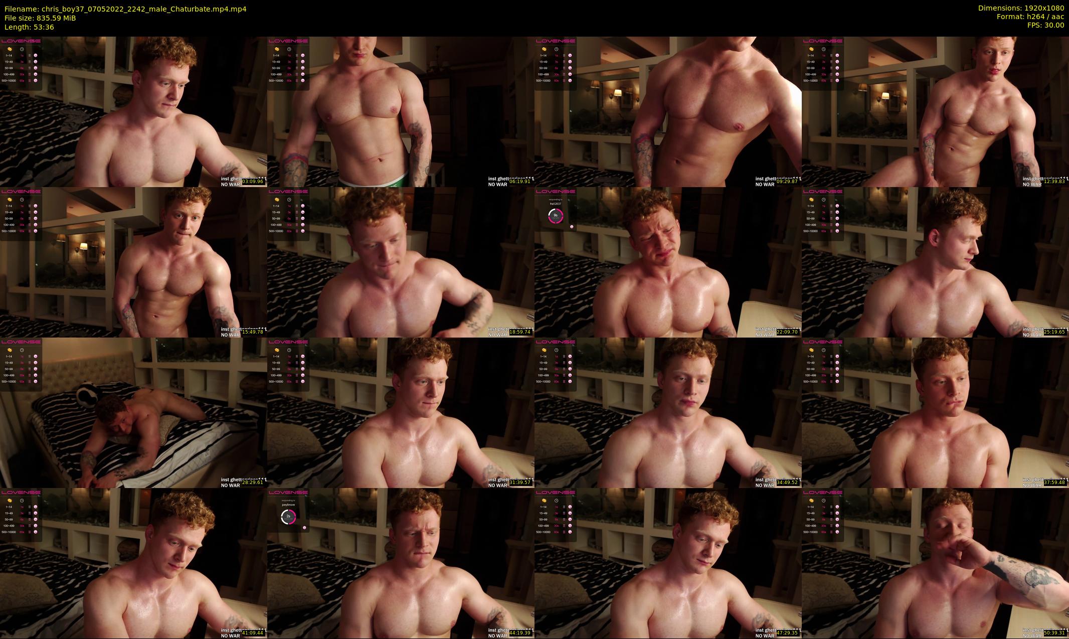chris_boy37 — 54 minute Chaturbate male cam show recording, 1080p, May 7, 2022