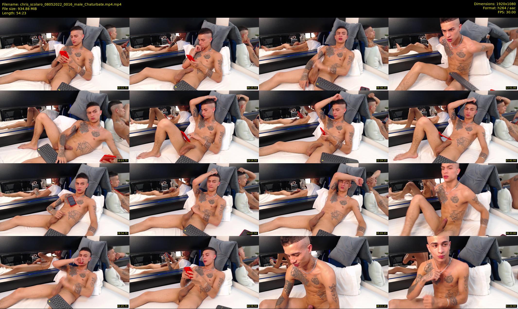 chris_scolaro — 55 minute Chaturbate male cam show recording, 1080p, May 8, 2022