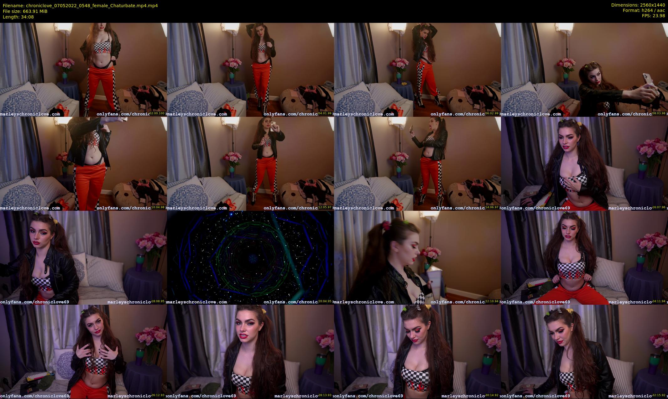 chroniclove — 35 minute Chaturbate female cam show recording, 1080p, May 7, 2022