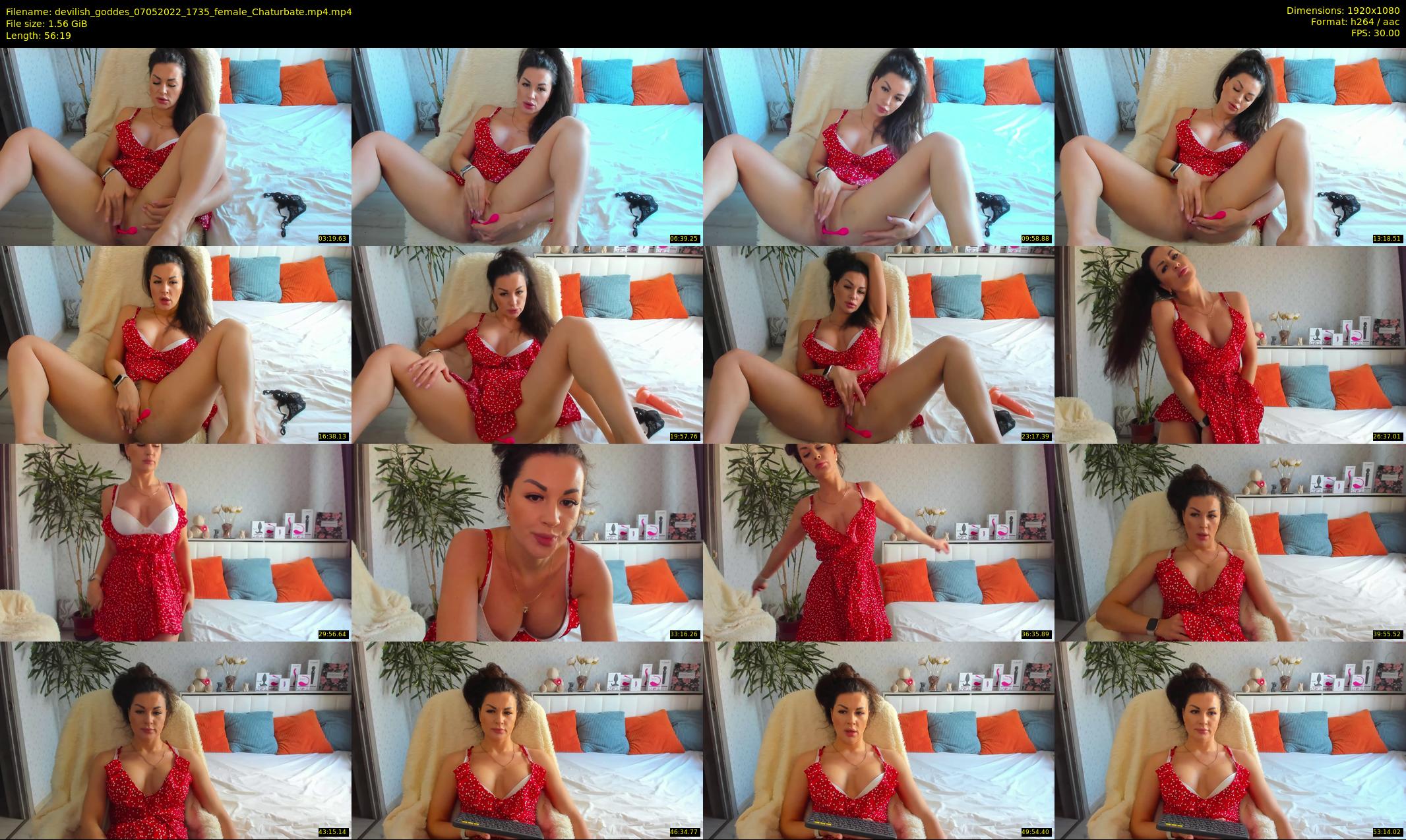devilish_goddes — 57 minute Chaturbate female cam show recording, 1080p, May 7, 2022