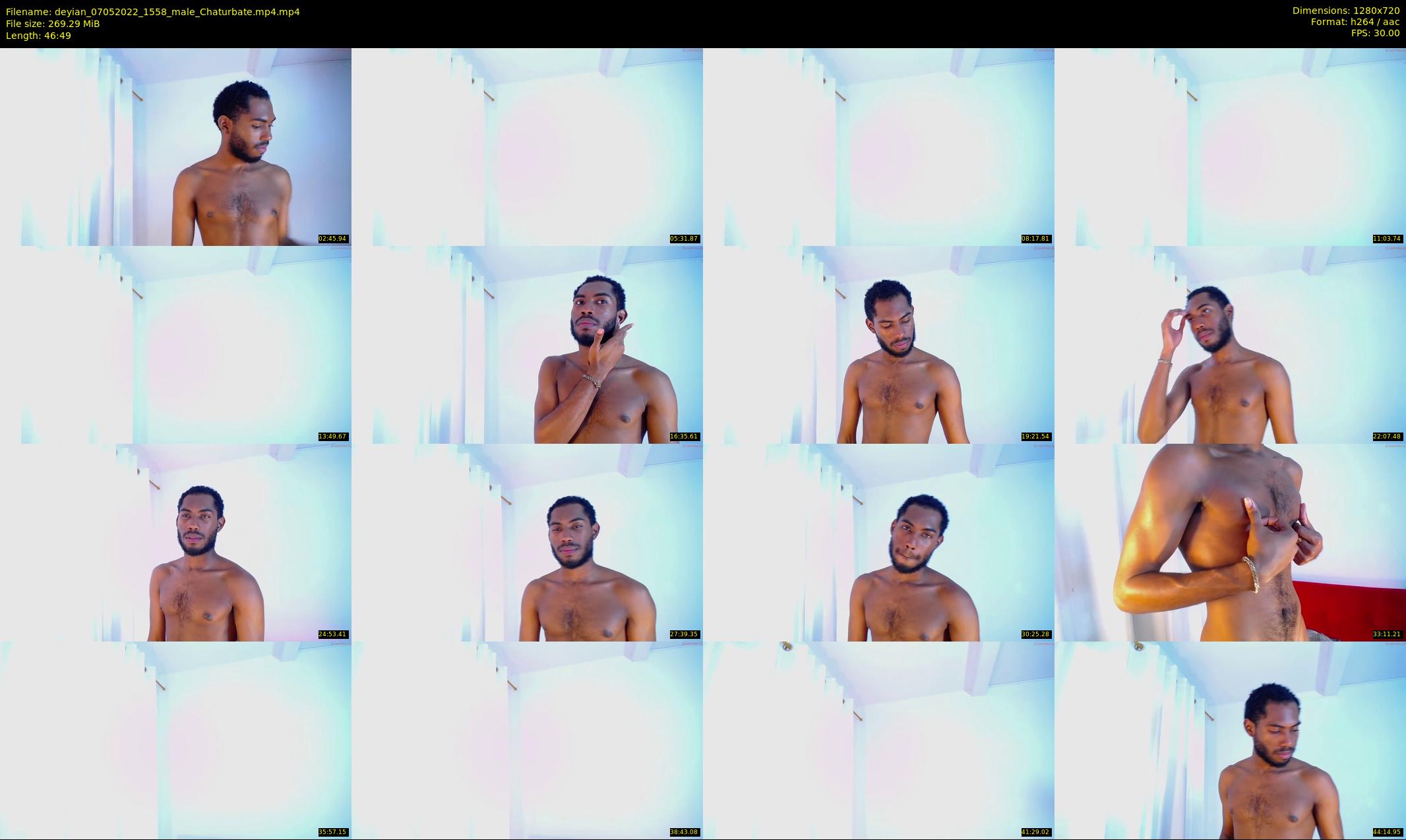 deyian — 47 minute Chaturbate male cam show recording, 720p, May 7, 2022