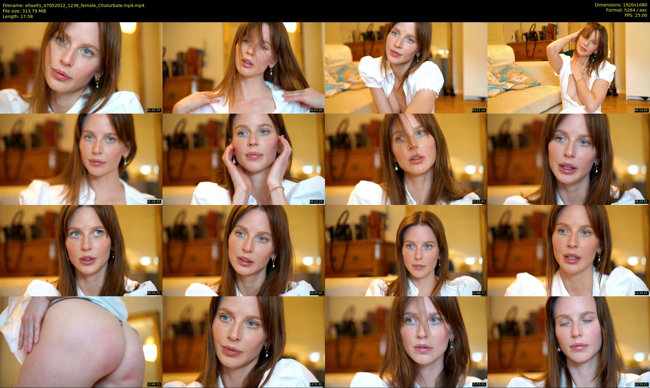 ellaa91 — 18 minute Chaturbate female cam show recording, 1080p, May 7, 2022