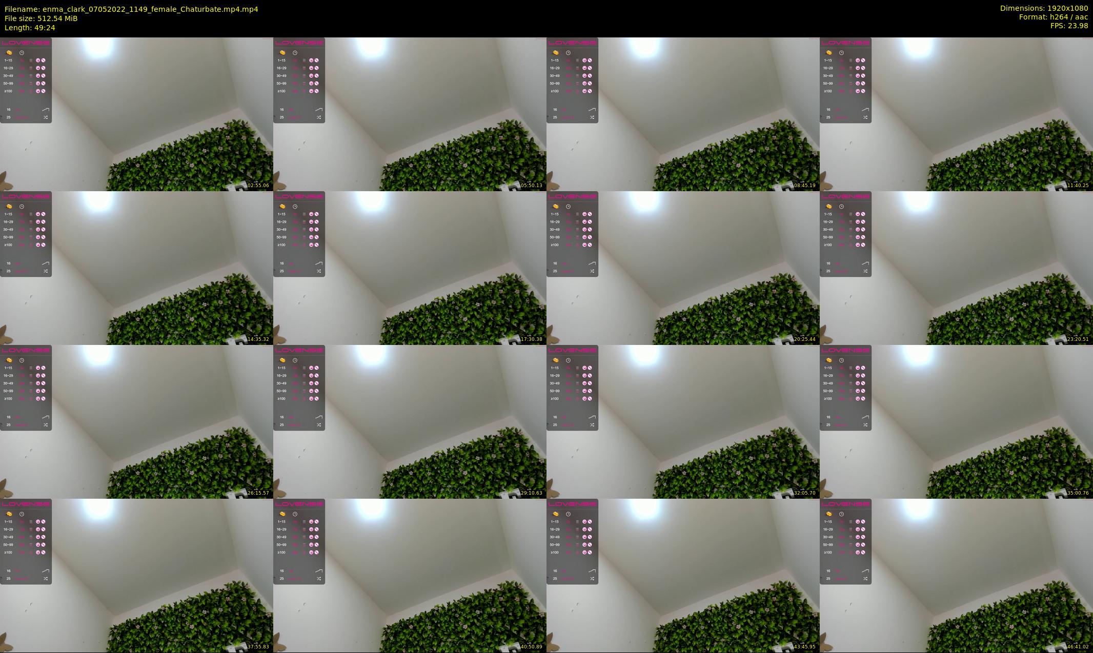 enma_clark — 50 minute Chaturbate female cam show recording, 1080p, May 7, 2022