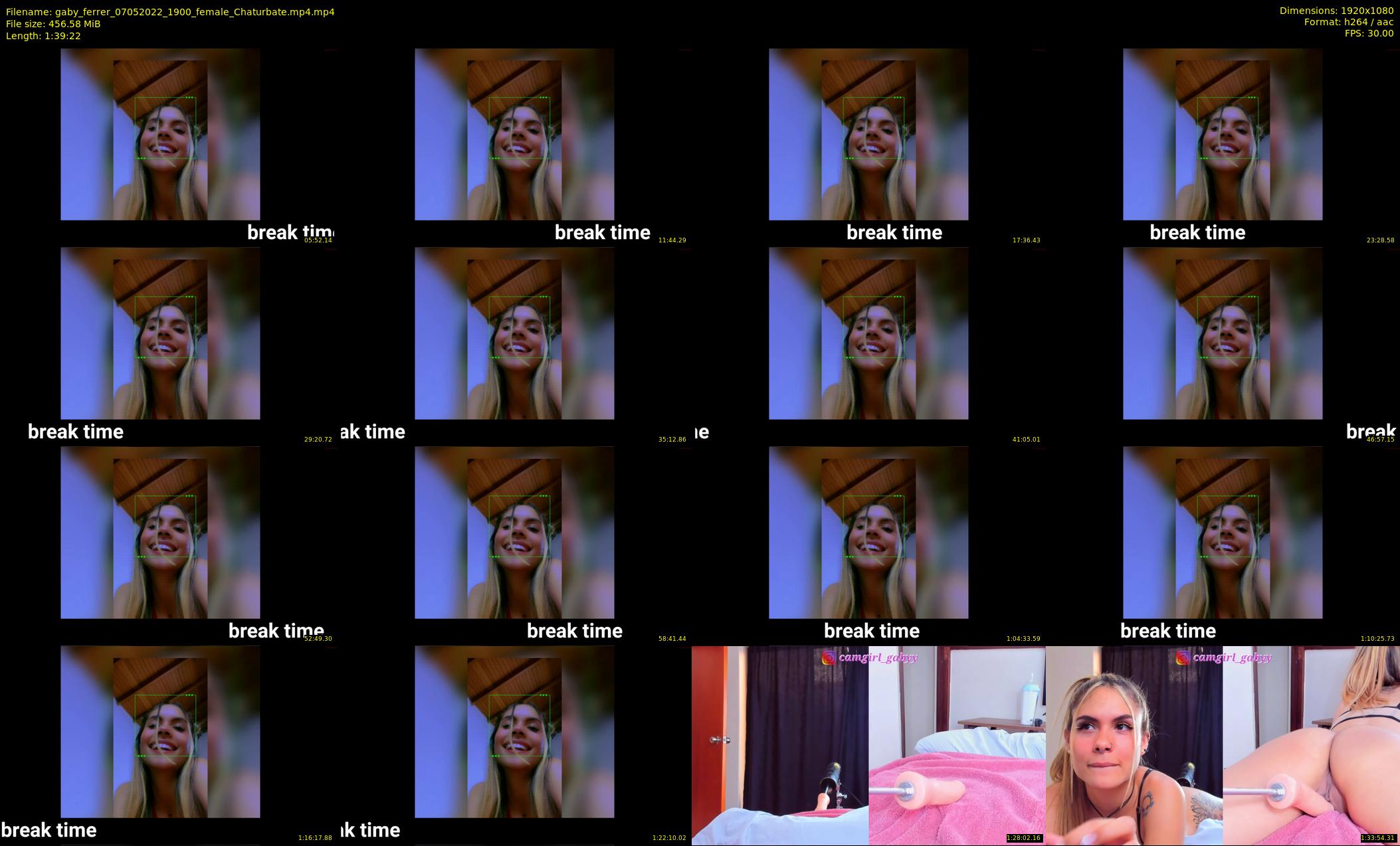 gaby_ferrer — 100 minute Chaturbate female cam show recording, 1080p, May 7, 2022