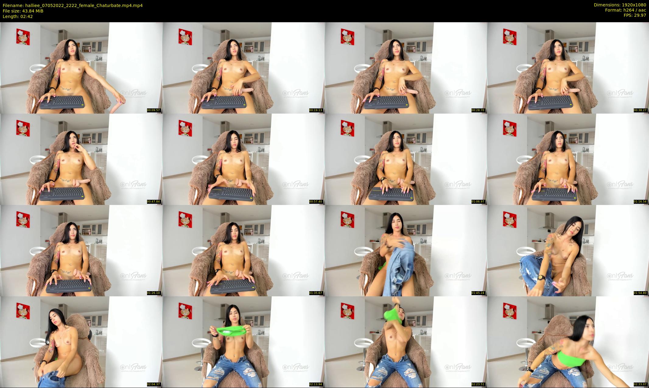 halliee — 3 minute Chaturbate couple cam show recording, 1080p, May 7, 2022