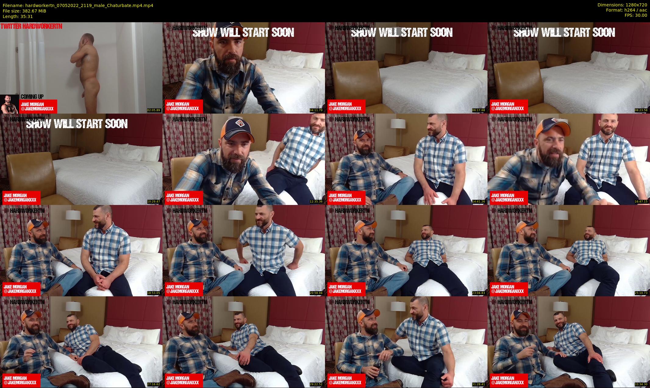 hardworkertn — 36 minute Chaturbate male cam show recording, 720p, May 7, 2022