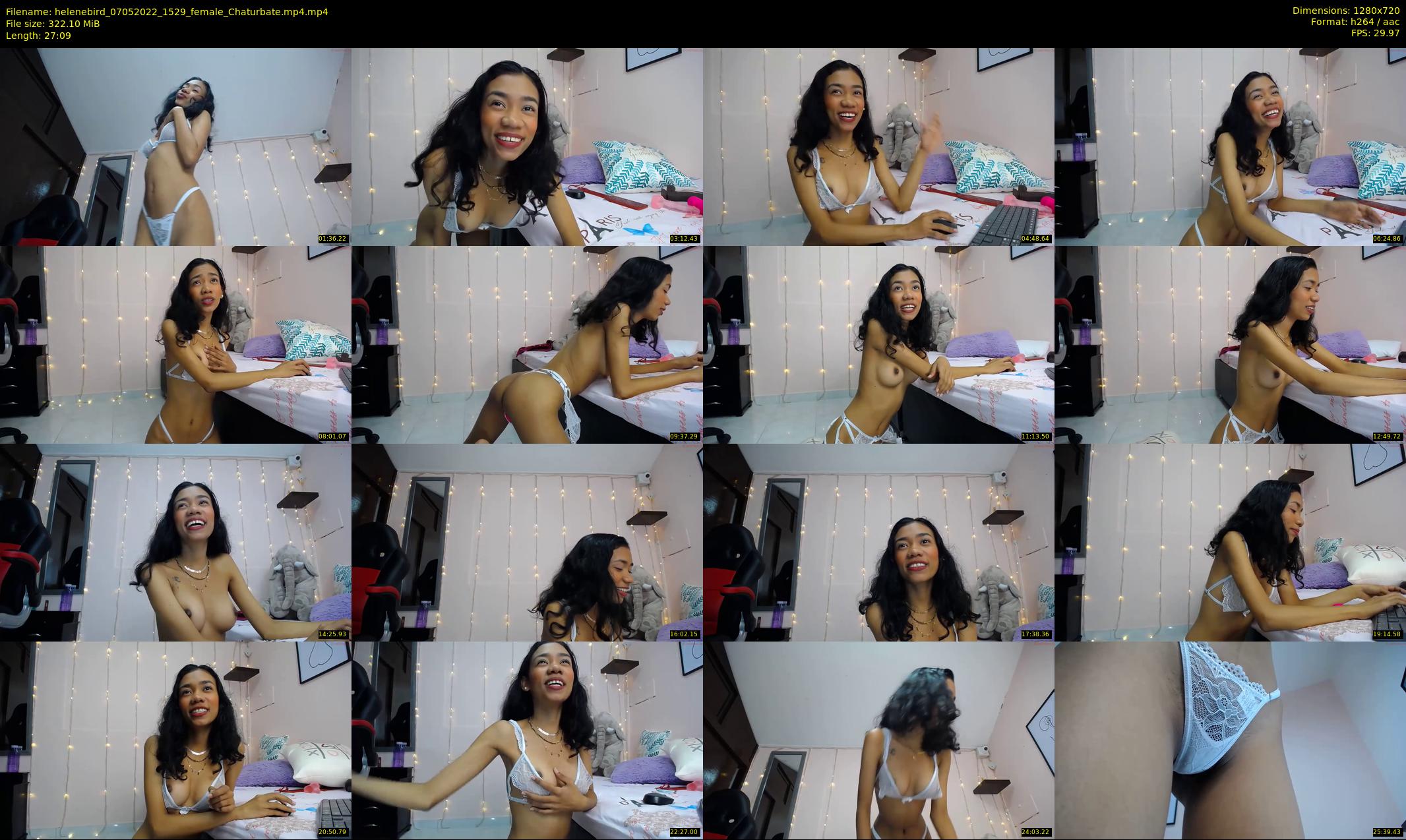 helenebird — 28 minute Chaturbate female cam show recording, 720p, May 7, 2022